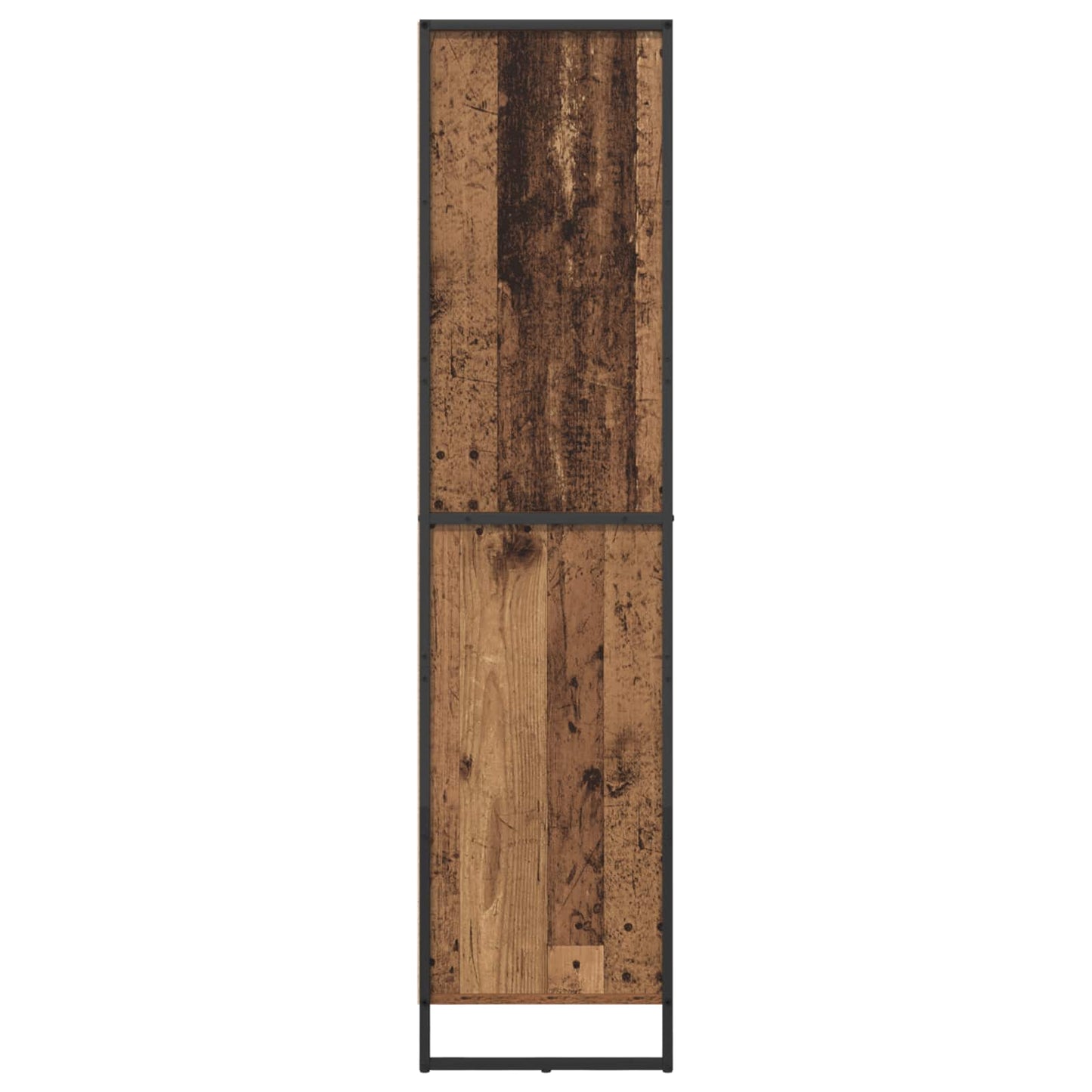 Boekenkast met lade Oud Hout 43 x 36 x 150.5 cm Bewerkt hout is nu te koop bij PeponiXL, paradijselijk wonen!