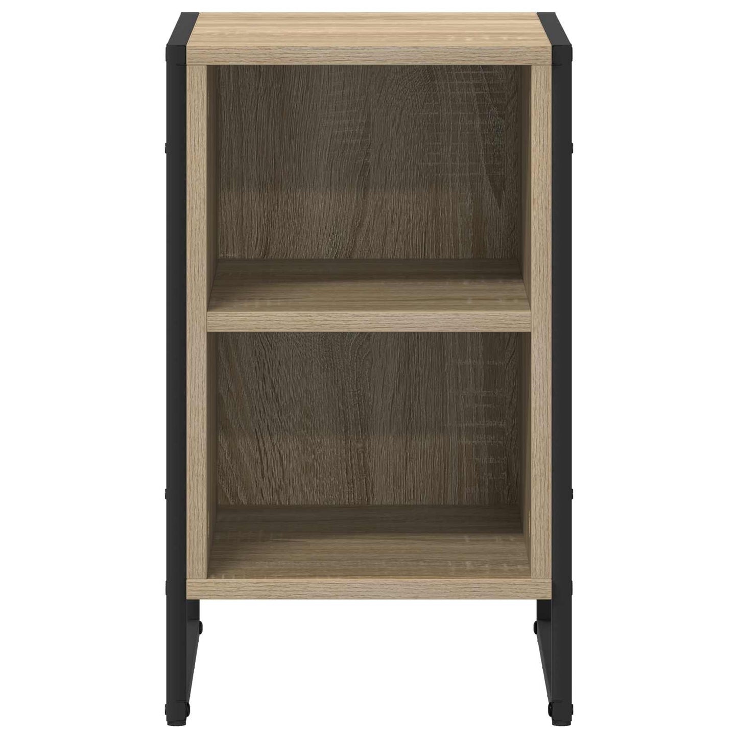 Nachtkastje 2 pcs Sonoma 39.5 x 30 x 50 cm Bewerkt hout is nu te koop bij PeponiXL, paradijselijk wonen!