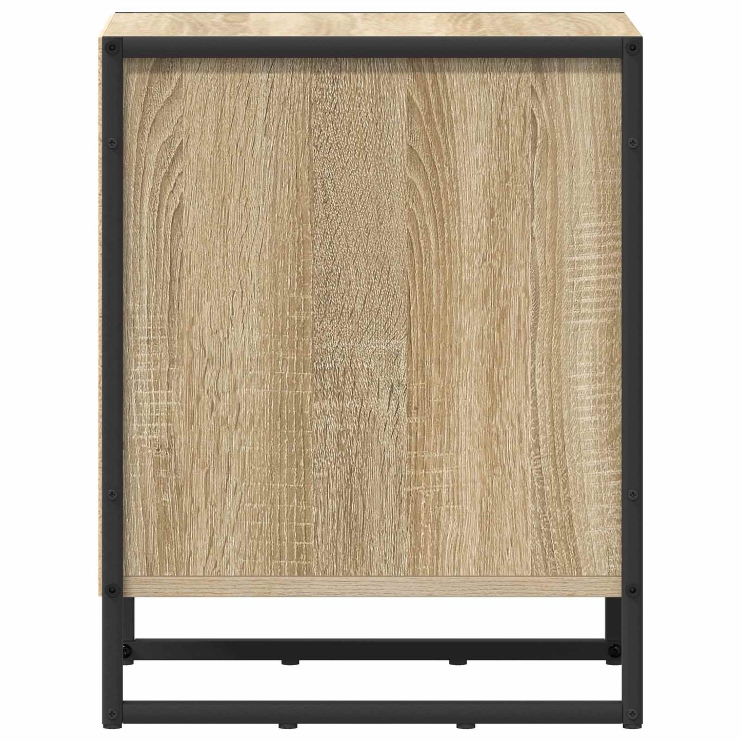 Nachtkastje 2 pcs Sonoma 39.5 x 30 x 50 cm Bewerkt hout is nu te koop bij PeponiXL, paradijselijk wonen!