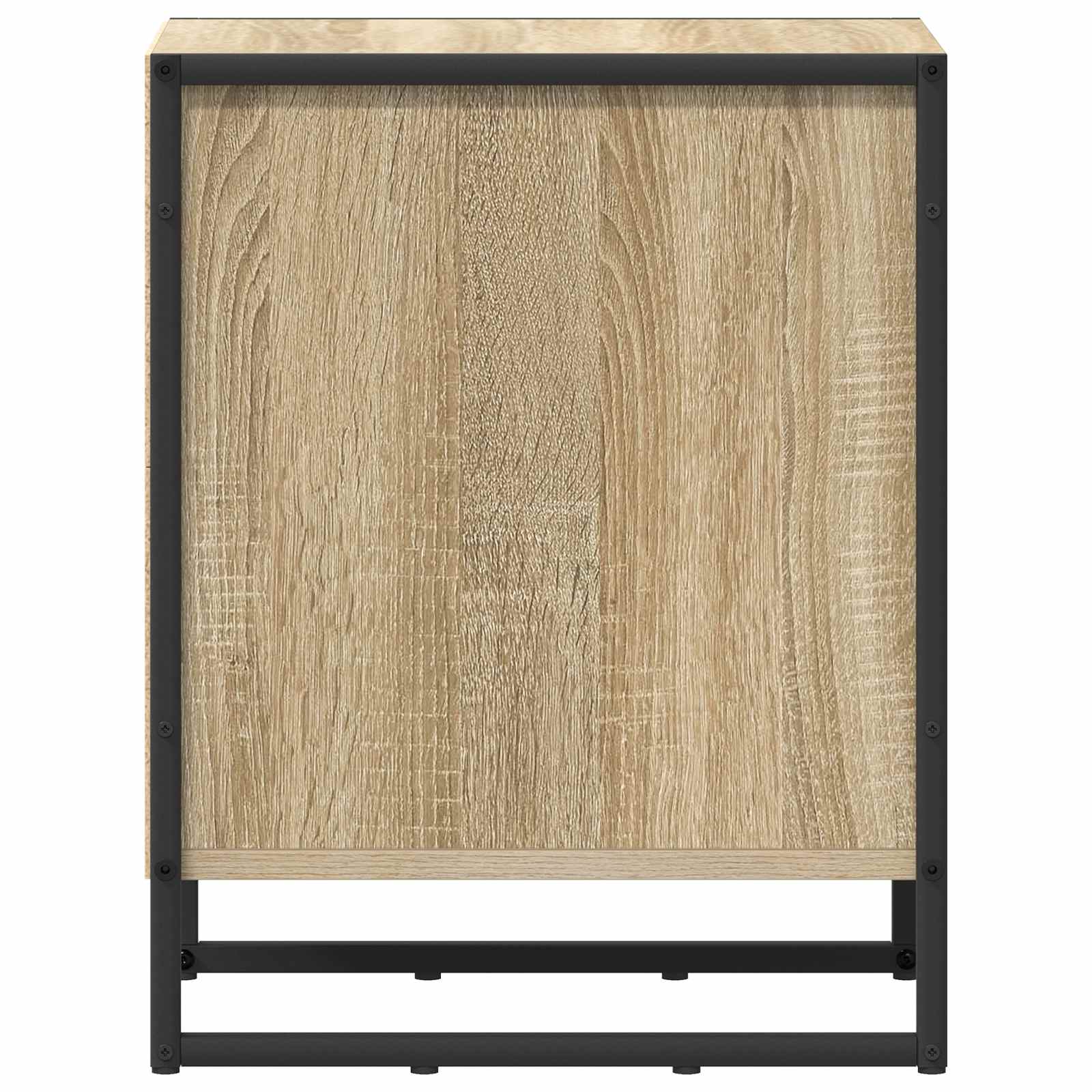 Nachtkastje 2 pcs Sonoma 39.5 x 30 x 50 cm Bewerkt hout is nu te koop bij PeponiXL, paradijselijk wonen!