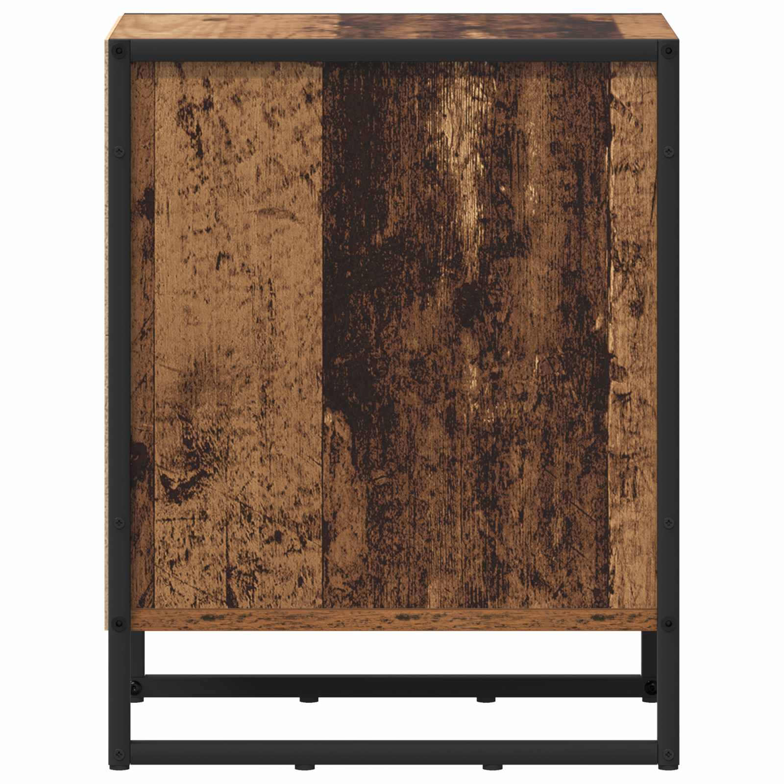 Nachtkastje Oud Hout 39,5 x 30 x 50 cm Bewerkt hout is nu te koop bij PeponiXL, paradijselijk wonen!