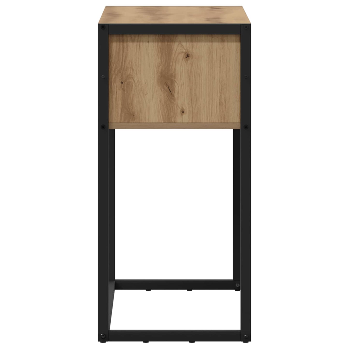 Bijzettafel Ambachtelijk eiken 100 x 36 x 75 cm Bewerkt hout is nu te koop bij PeponiXL, paradijselijk wonen!
