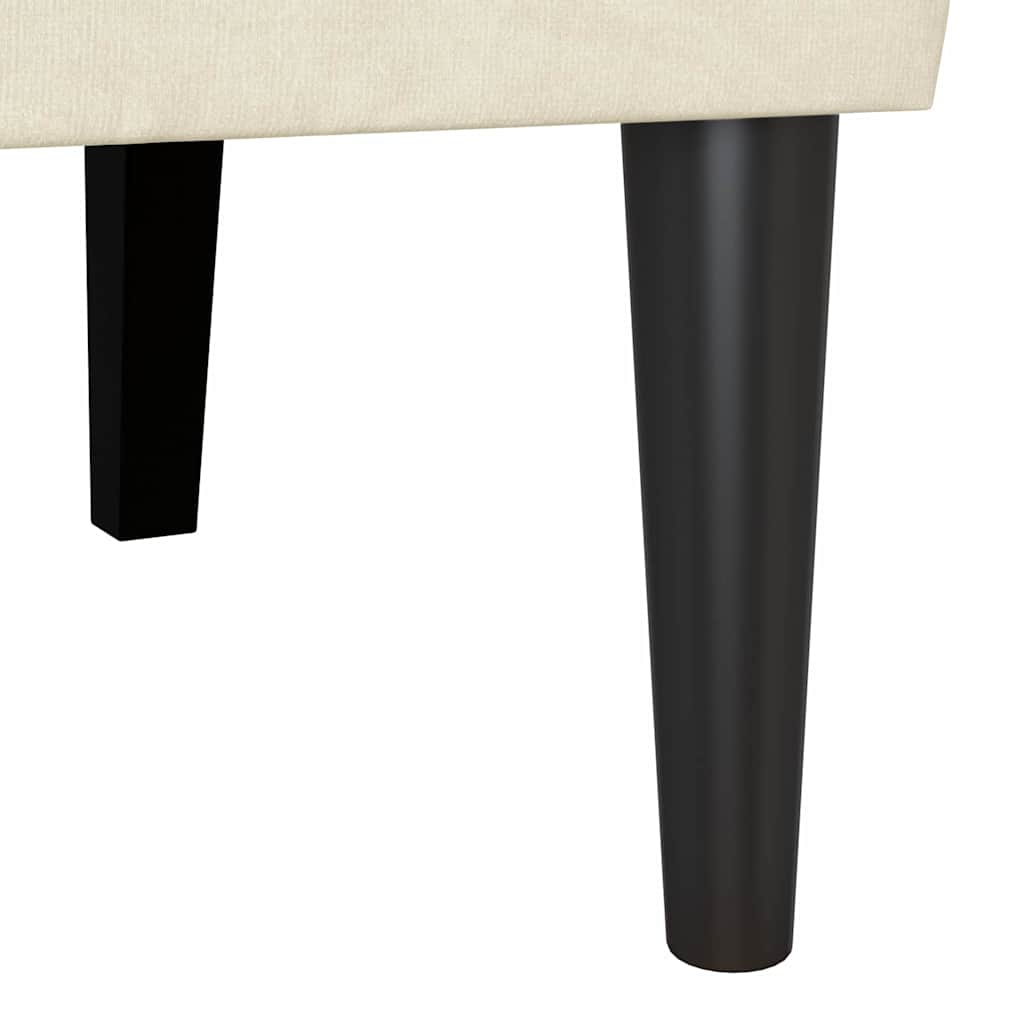 Chesterfield Bank Crème 112 x 65,5 x 75 cm Fluweel is nu te koop bij PeponiXL, paradijselijk wonen!