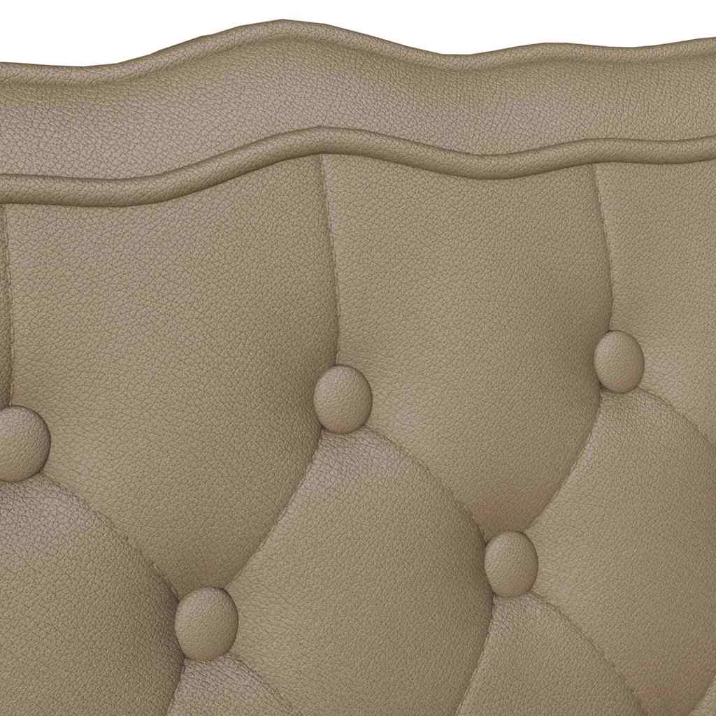 Chesterfield Bank Cappuccino 119,5 x 64,5 x 75 cm Nep Leer is nu te koop bij PeponiXL, paradijselijk wonen!