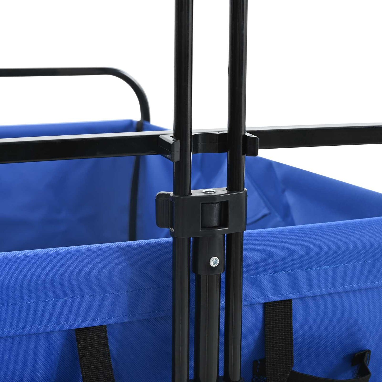Opvouwbare Wagen Blauw 89 x 63 x 96 cm is nu te koop bij PeponiXL, paradijselijk wonen!
