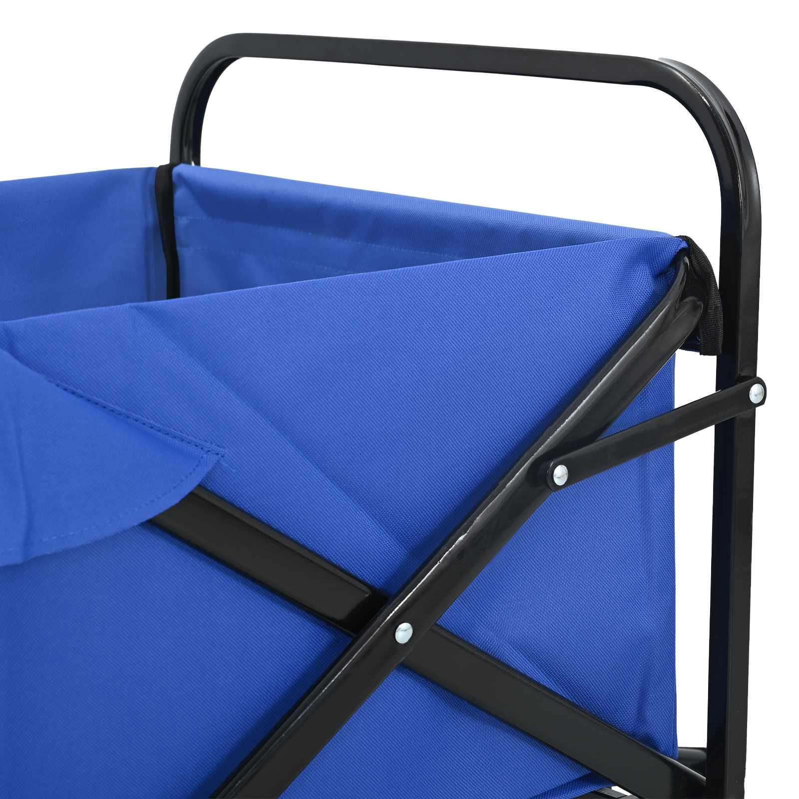 Opvouwbare Wagen Blauw 89 x 63 x 96 cm is nu te koop bij PeponiXL, paradijselijk wonen!