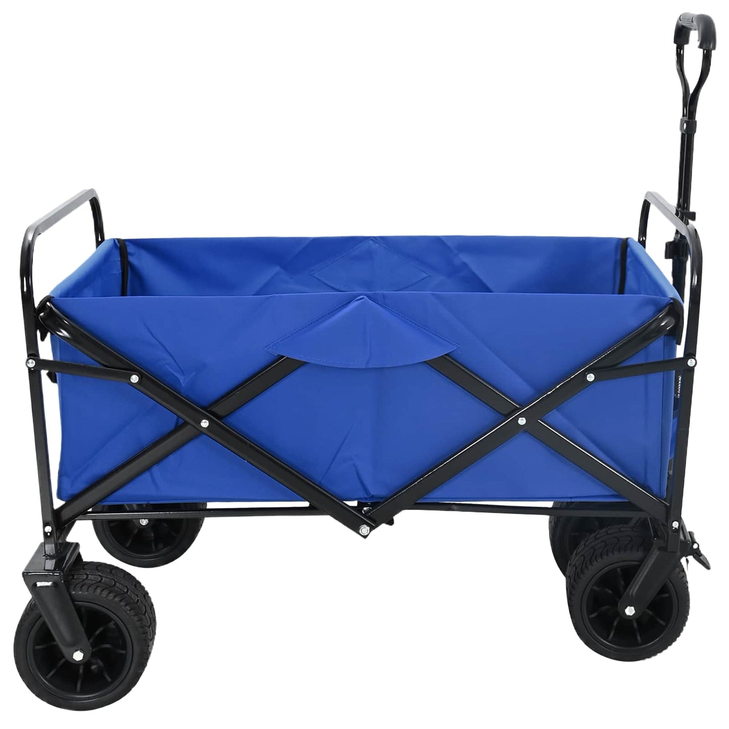 Opvouwbare Wagen Blauw 89 x 63 x 96 cm is nu te koop bij PeponiXL, paradijselijk wonen!
