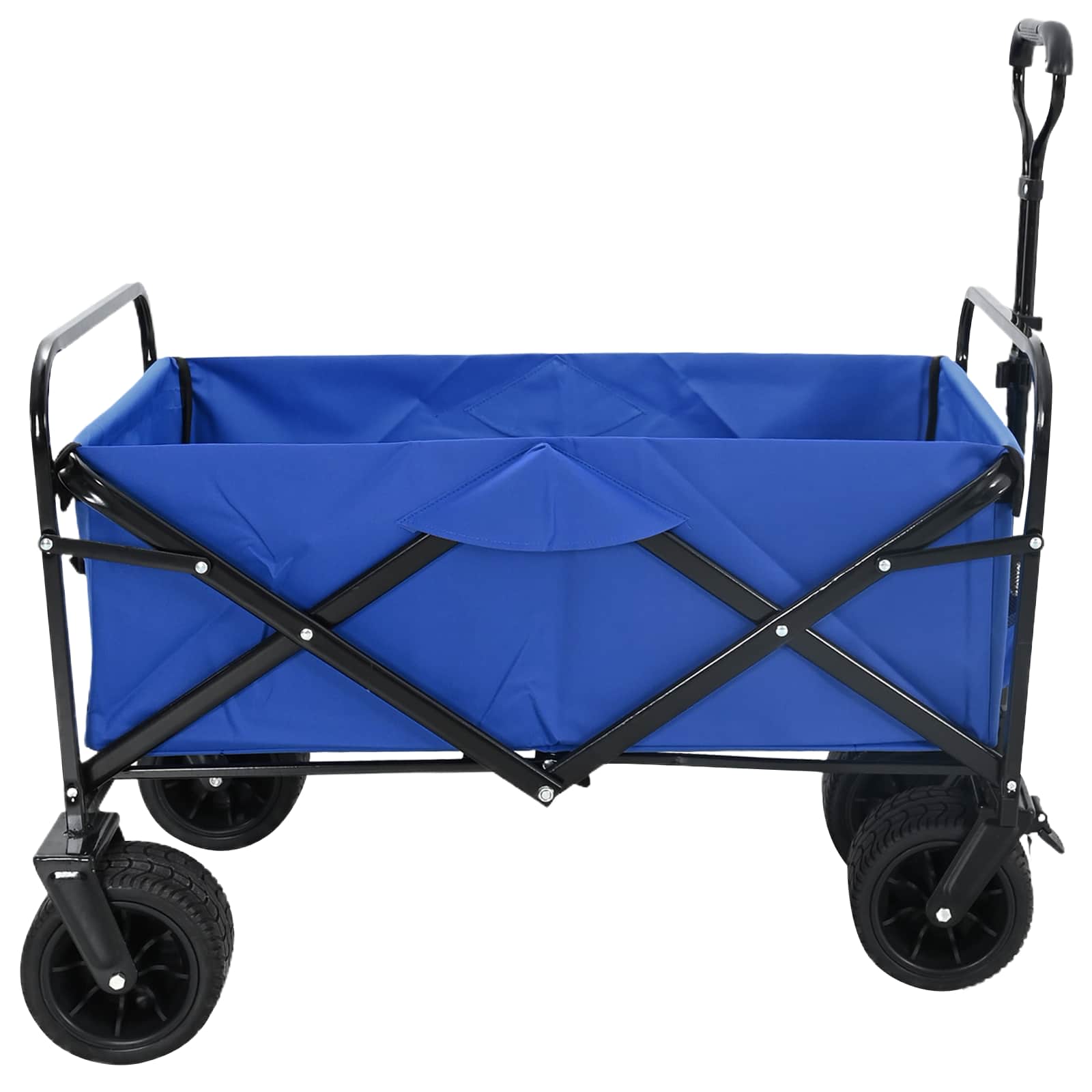 Opvouwbare Wagen Blauw 89 x 63 x 96 cm is nu te koop bij PeponiXL, paradijselijk wonen!