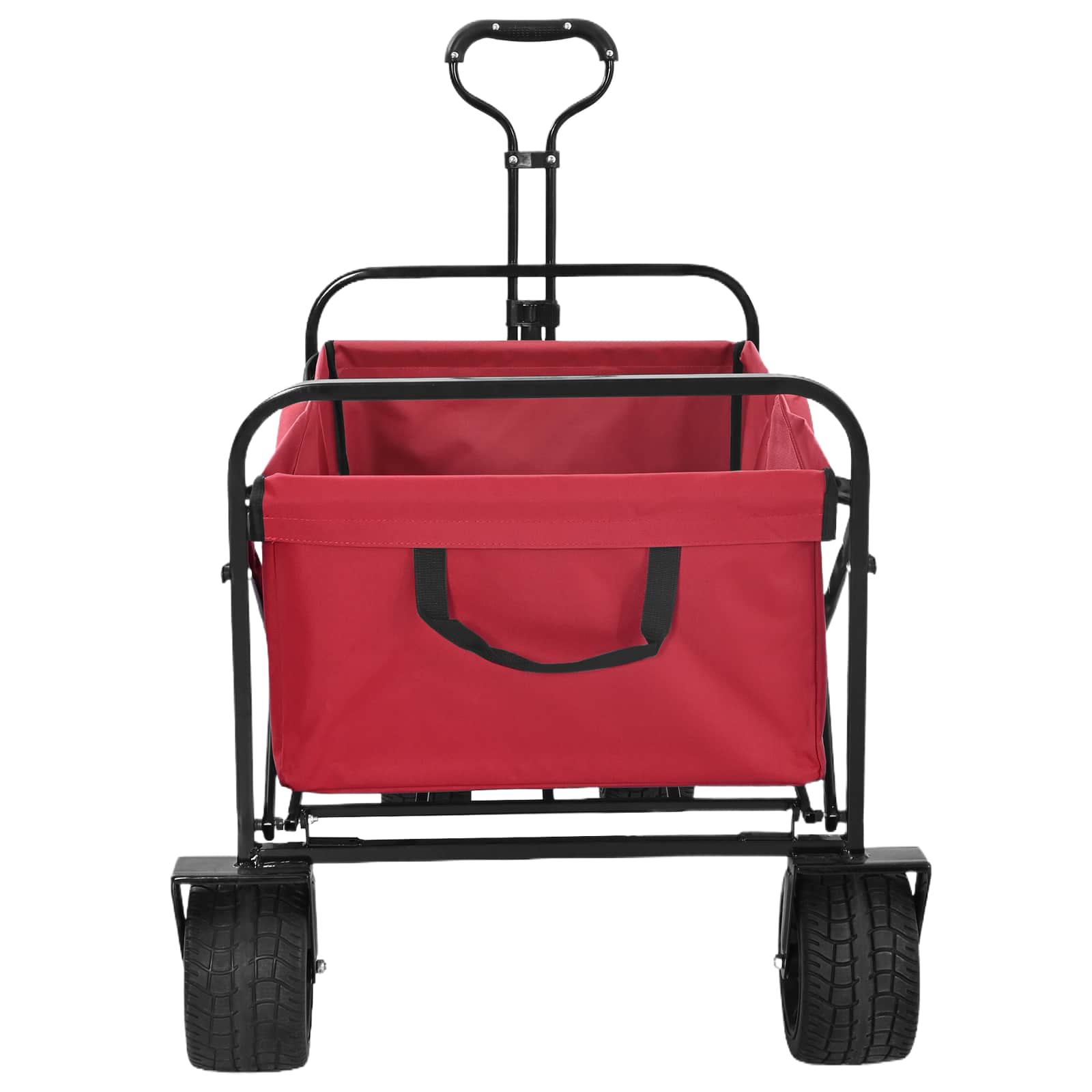Opvouwbare Wagen Rood 89 x 63 x 96 cm Staal en polyester oxford is nu te koop bij PeponiXL, paradijselijk wonen!