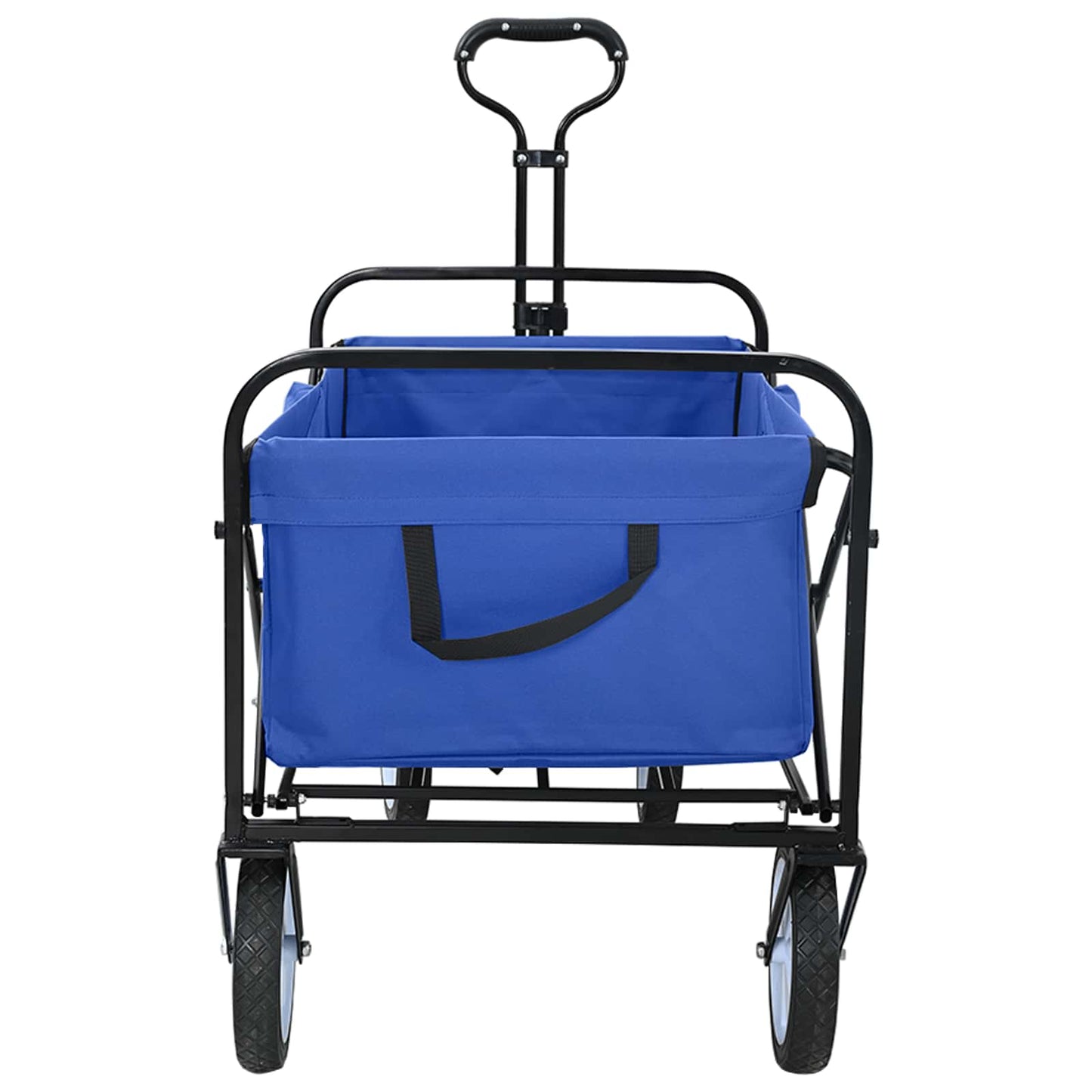 Vouwbare Handtrolley Blauw 94 x 53 x 99 cm Oxford Stof is nu te koop bij PeponiXL, paradijselijk wonen!