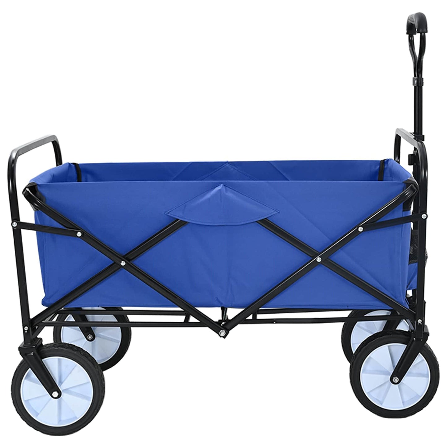Vouwbare Handtrolley Blauw 94 x 53 x 99 cm Oxford Stof is nu te koop bij PeponiXL, paradijselijk wonen!