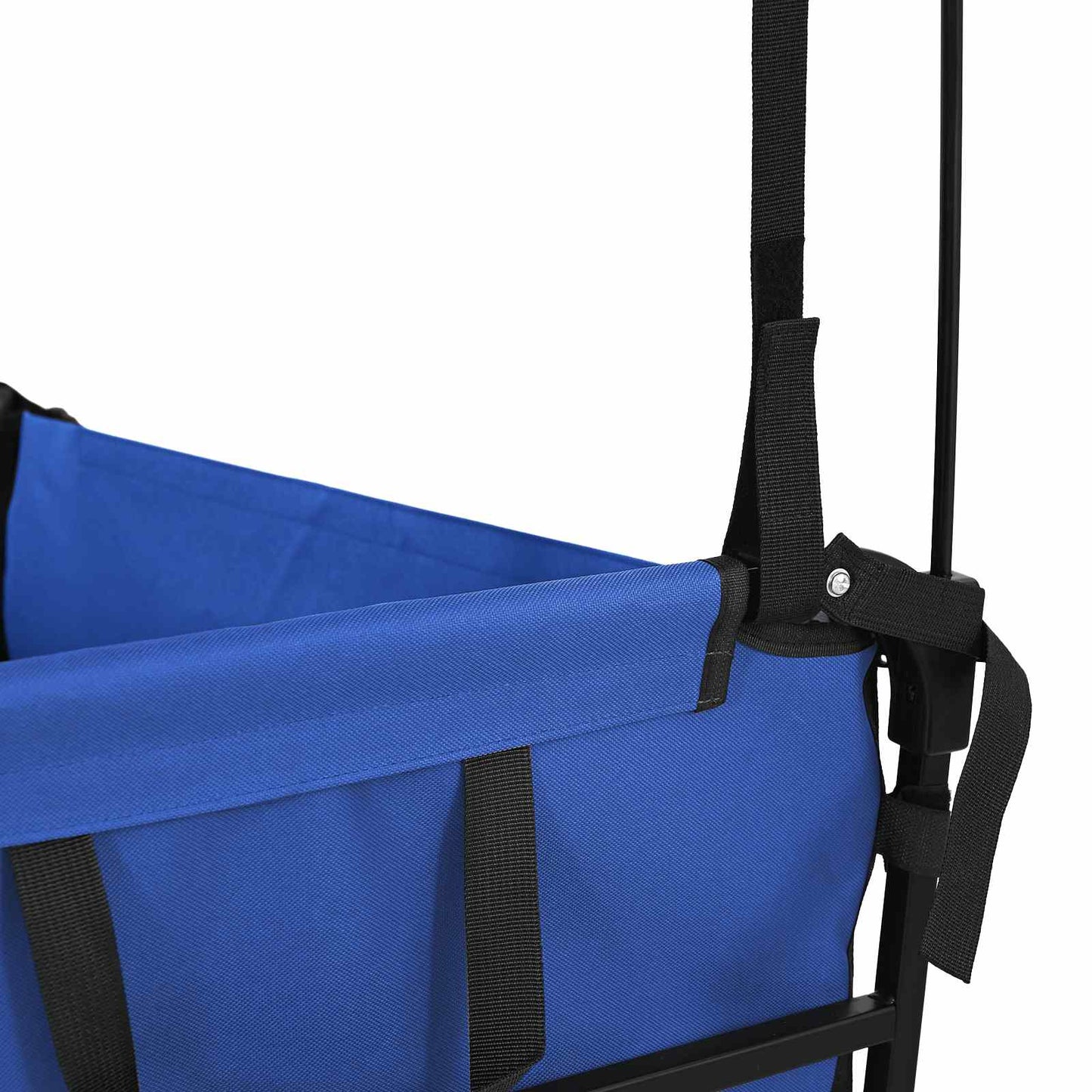 Vouwbare Handtrolley Zwart 105 x 56.5 x 116 cm Oxford Stof is nu te koop bij PeponiXL, paradijselijk wonen!
