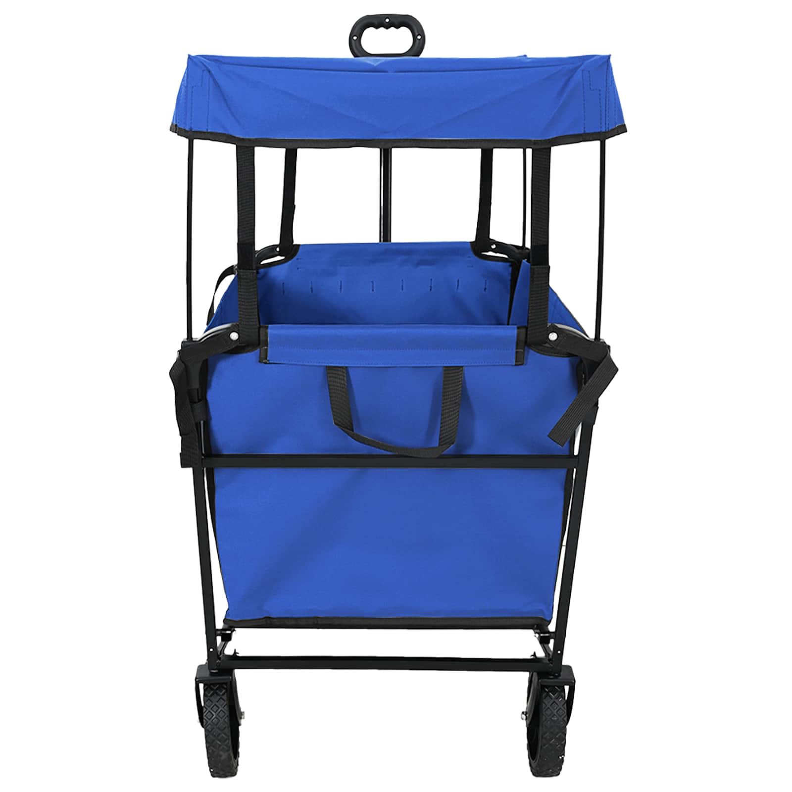 Vouwbare Handtrolley Zwart 105 x 56.5 x 116 cm Oxford Stof is nu te koop bij PeponiXL, paradijselijk wonen!