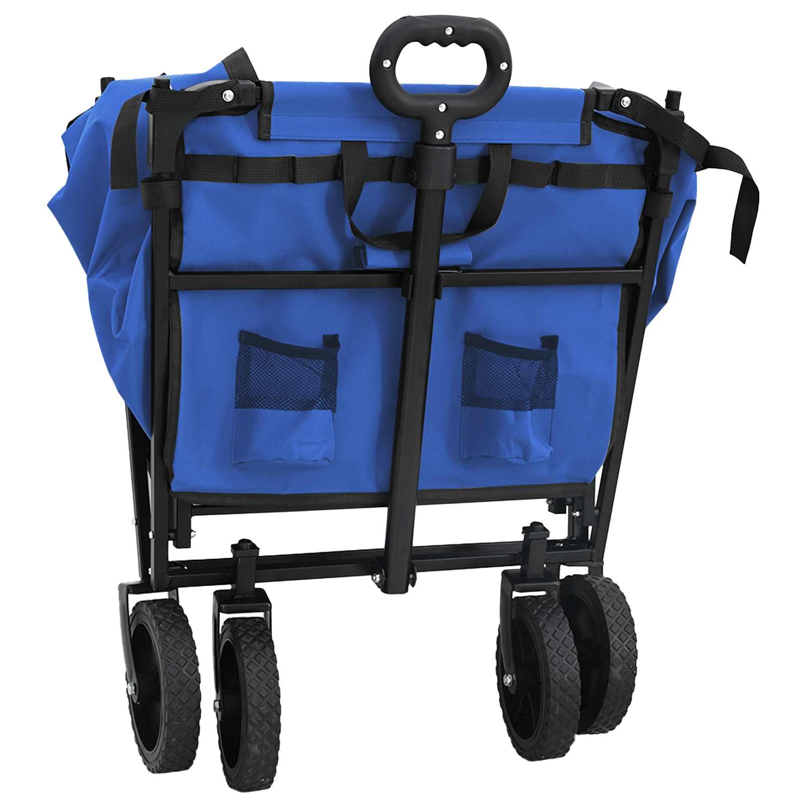 Vouwbare Handtrolley Zwart 105 x 56.5 x 116 cm Oxford Stof is nu te koop bij PeponiXL, paradijselijk wonen!