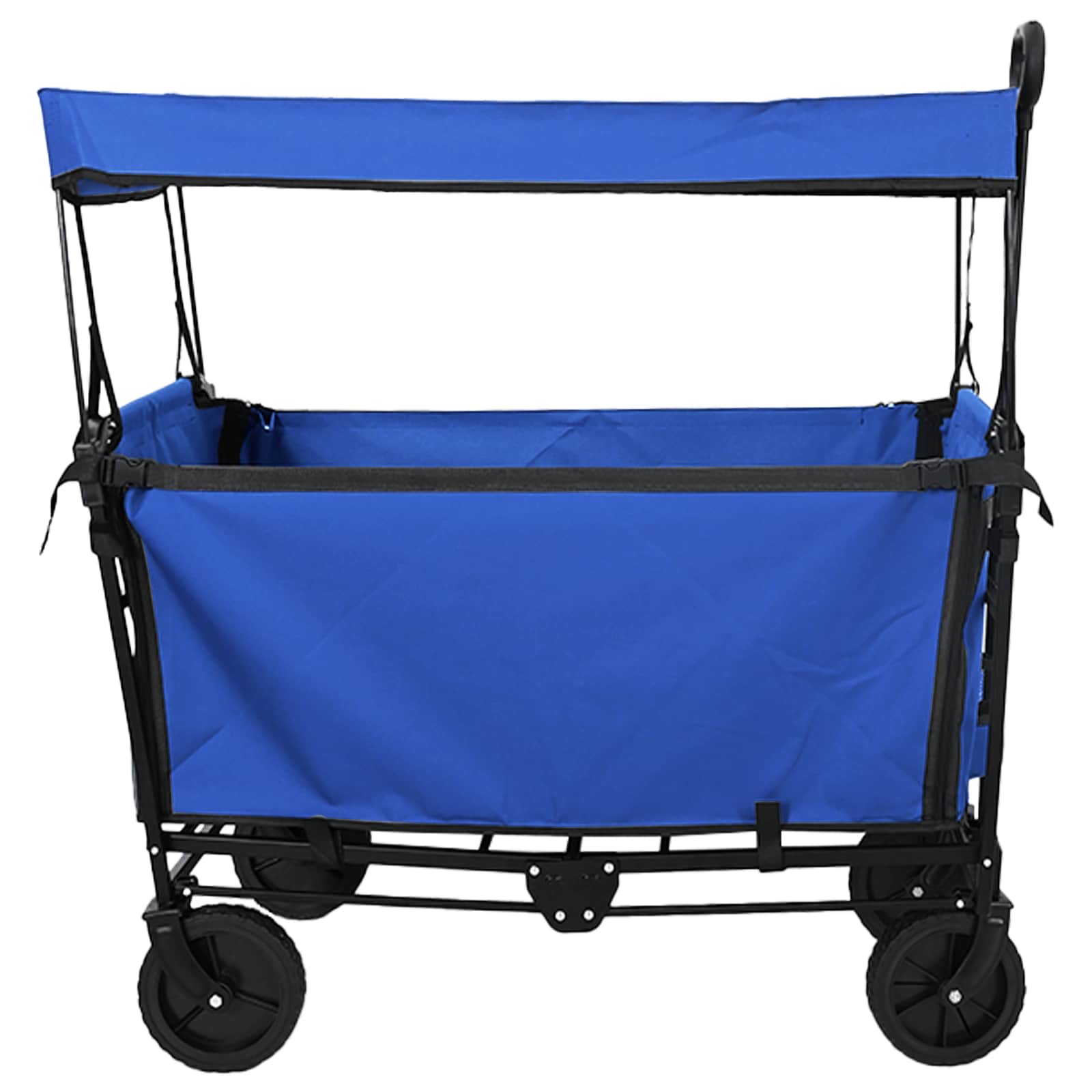 Vouwbare Handtrolley Zwart 105 x 56.5 x 116 cm Oxford Stof is nu te koop bij PeponiXL, paradijselijk wonen!