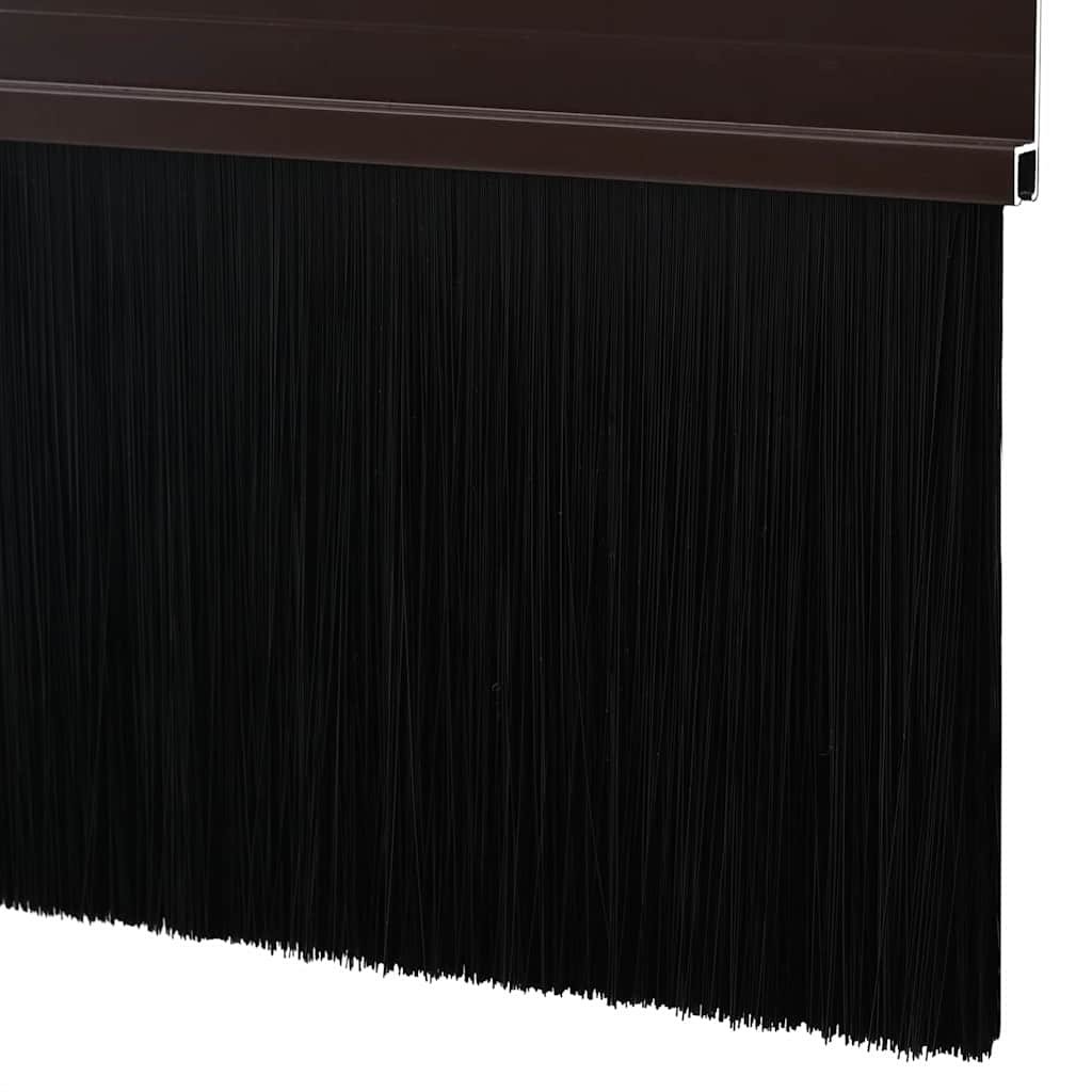 Zelfklevende Deurborstels 12 pcs Bruin 100 cm is nu te koop bij PeponiXL, paradijselijk wonen!