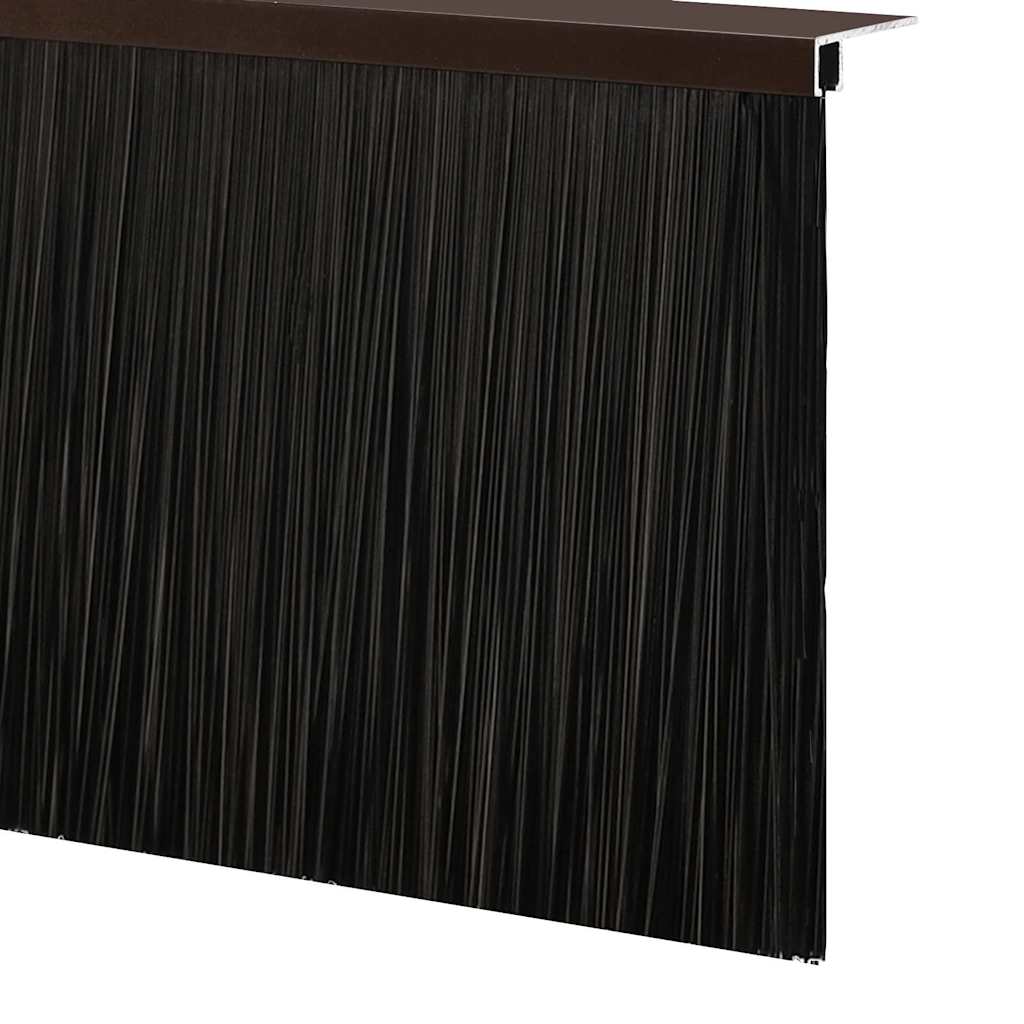 Schroefbare Deurborstelafsluitingen 12 pcs Bruin 100 cm is nu te koop bij PeponiXL, paradijselijk wonen!