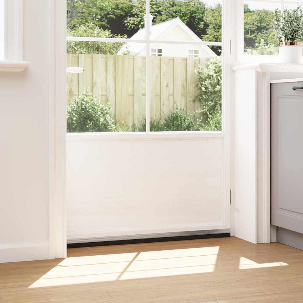 Zelfklevende Deurborstels 2 pcs Zilver 100 cm is nu te koop bij PeponiXL, paradijselijk wonen!