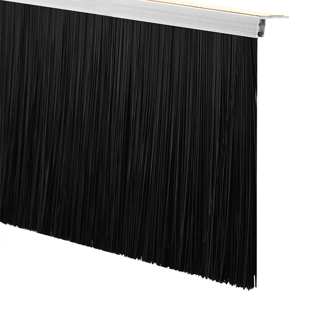 Zelfklevende Deurborstels 6 pcs Zilver 100 cm is nu te koop bij PeponiXL, paradijselijk wonen!