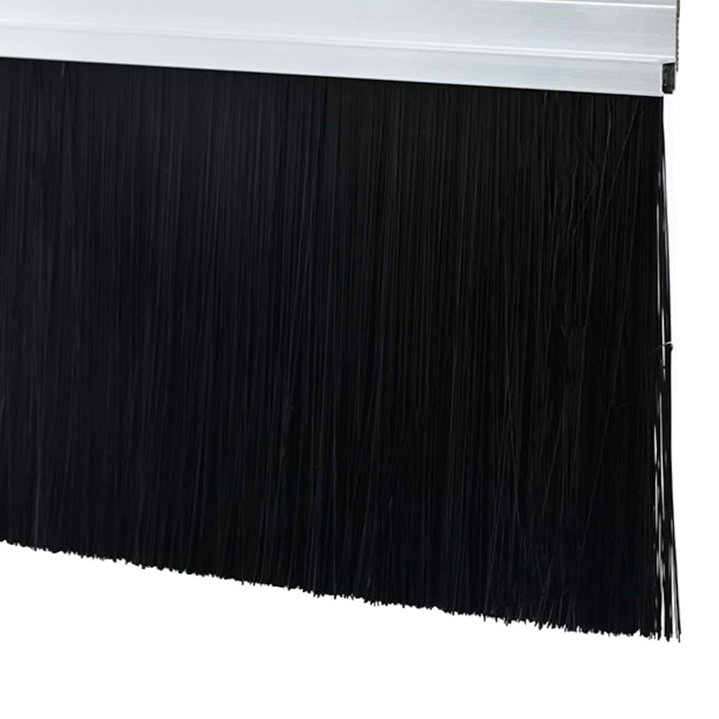 Schroefbare Deurborstelafsluitingen 2 pcs Zilver 100 cm is nu te koop bij PeponiXL, paradijselijk wonen!
