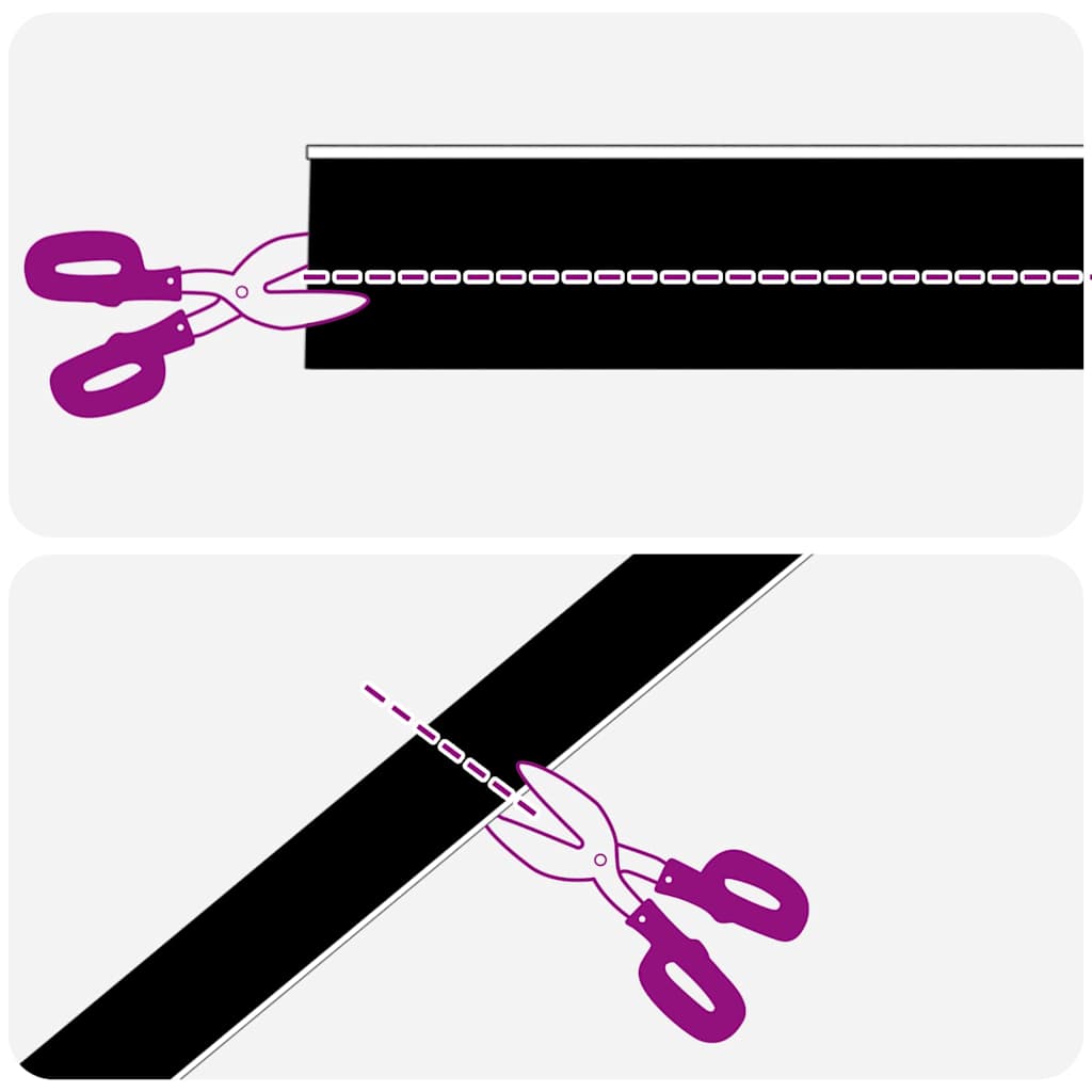 Schroefbare Deurborstelafsluitingen 2 pcs Zilver 100 cm is nu te koop bij PeponiXL, paradijselijk wonen!