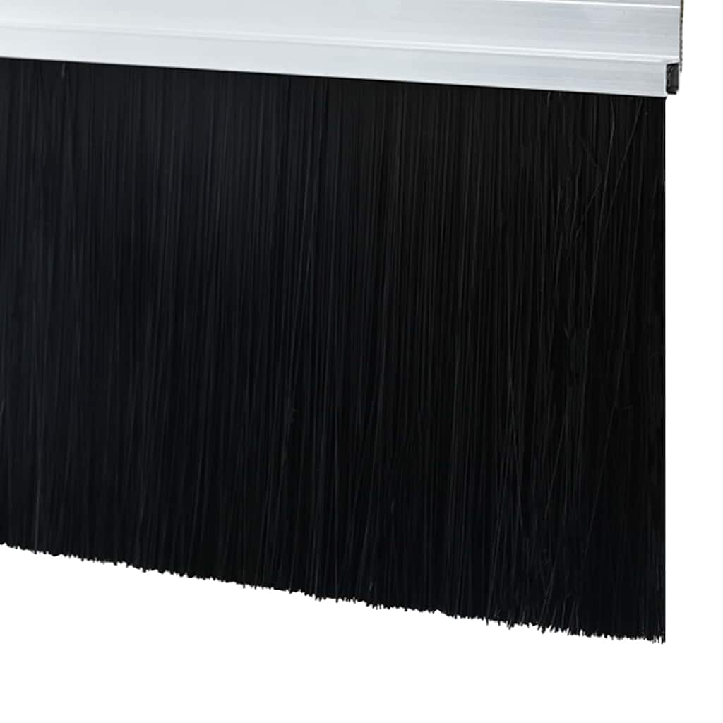 Schroefbare Deurborstelafsluitingen 6 pcs Zilver 100 cm is nu te koop bij PeponiXL, paradijselijk wonen!