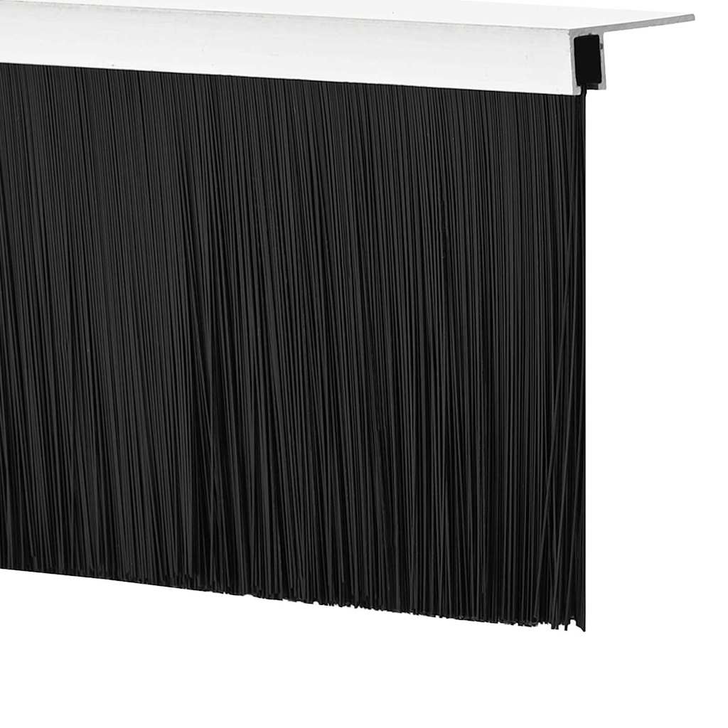 Schroefbare Deurborstelafsluitingen 2 pcs Zilver 100 cm is nu te koop bij PeponiXL, paradijselijk wonen!