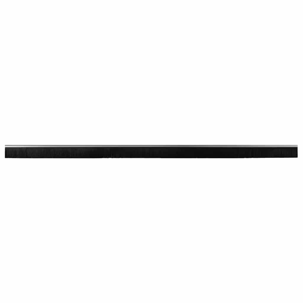 Schroefbare Deurborstelafsluitingen 2 pcs Zilver 100 cm is nu te koop bij PeponiXL, paradijselijk wonen!