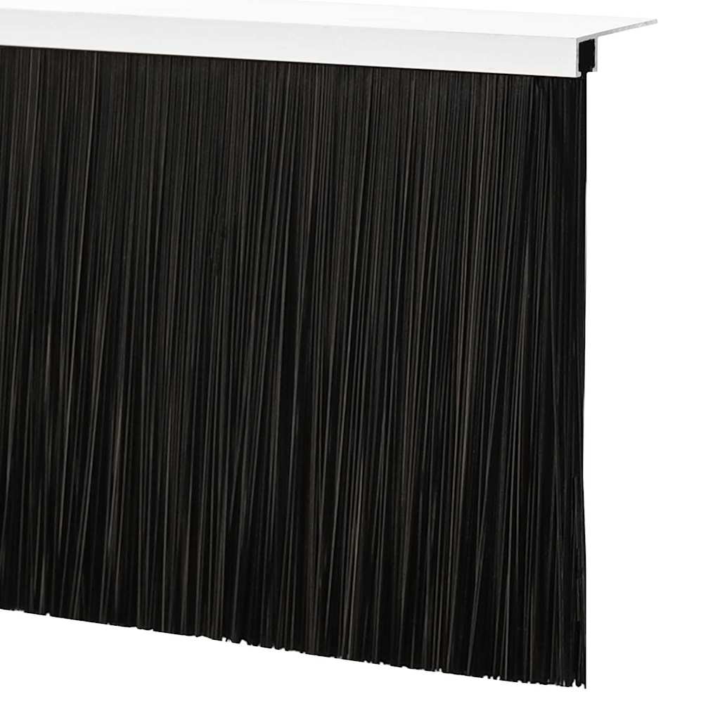 Schroefbare Deurborstelafsluitingen 2 pcs Zilver 100 cm is nu te koop bij PeponiXL, paradijselijk wonen!