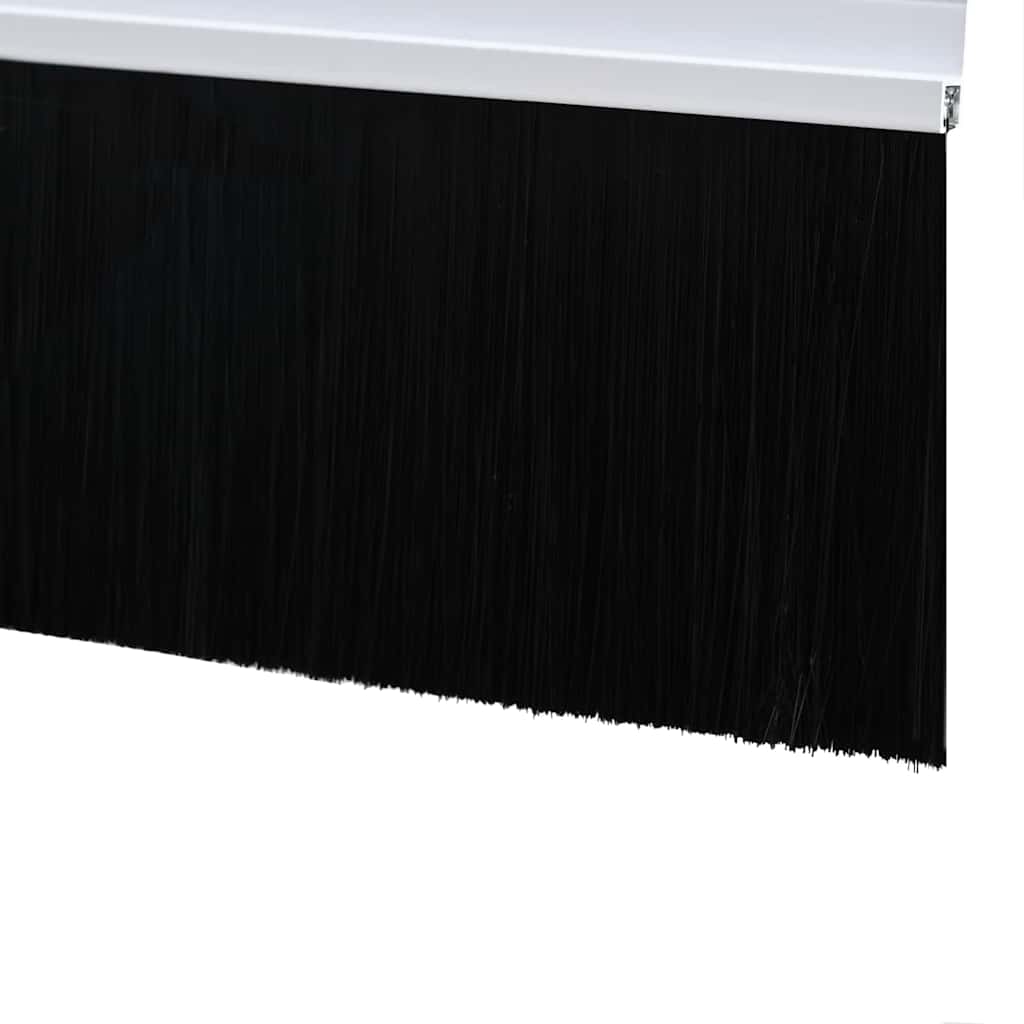 Zelfklevende Deurborstels 12 pcs Wit 100 cm Aluminium Legering is nu te koop bij PeponiXL, paradijselijk wonen!