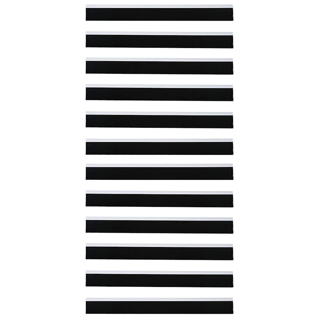 Zelfklevende Deurborstels 12 pcs Wit 100 cm Aluminium Legering is nu te koop bij PeponiXL, paradijselijk wonen!