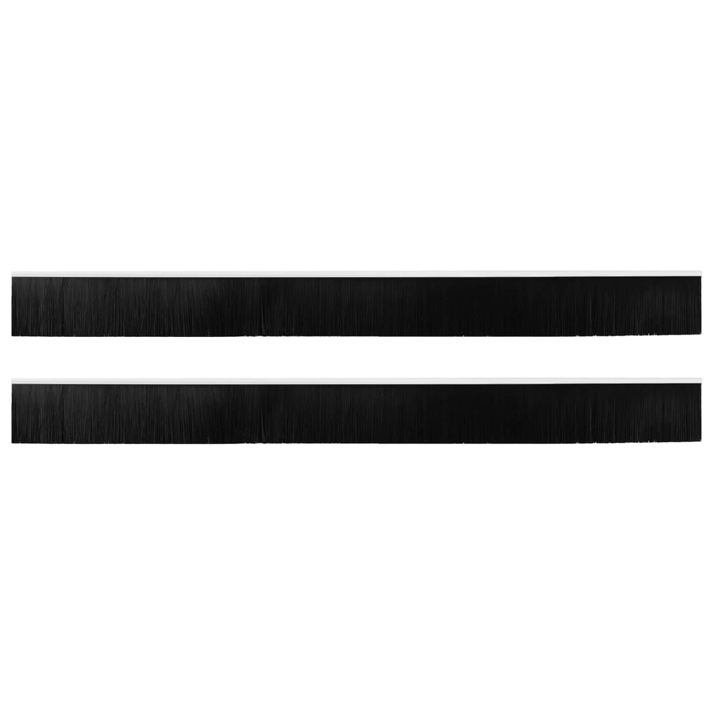 Zelfklevende Deurborstels 2 pcs Wit 100 cm Aluminium Legering is nu te koop bij PeponiXL, paradijselijk wonen!