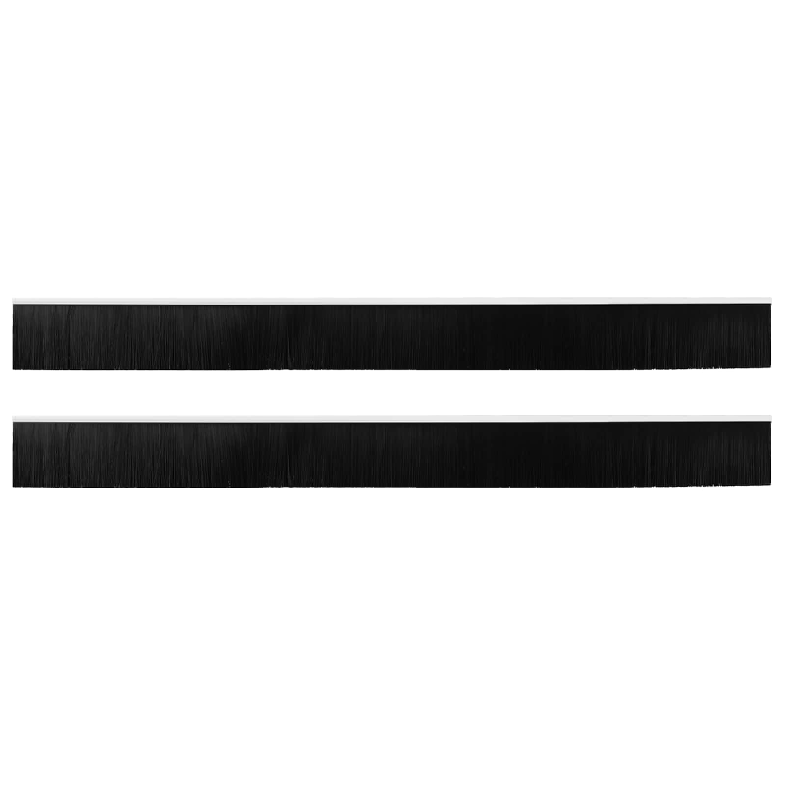 Zelfklevende Deurborstels 2 pcs Wit 100 cm Aluminium Legering is nu te koop bij PeponiXL, paradijselijk wonen!