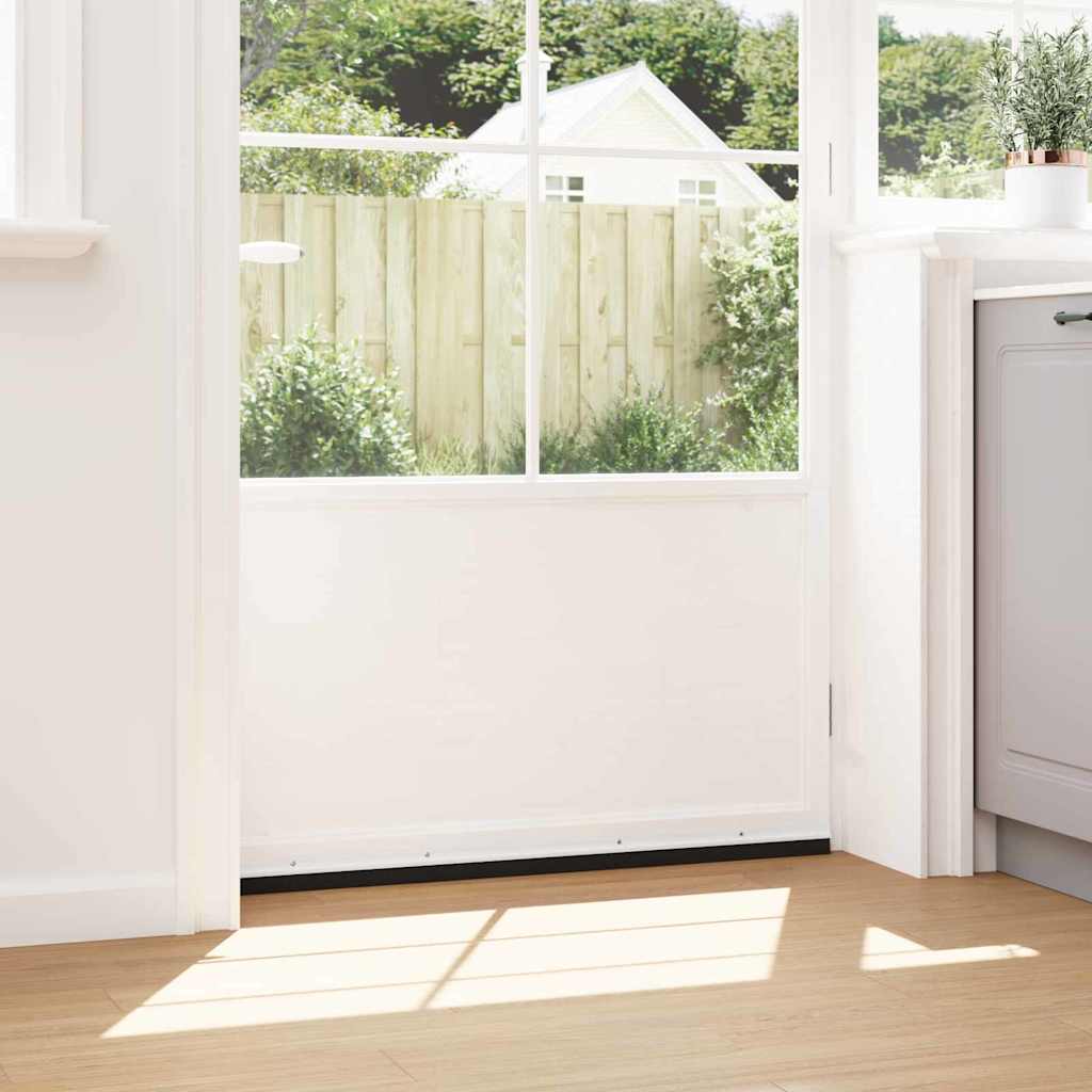 Schroefbare Deurborstelafsluitingen 2 pcs Wit 100 cm is nu te koop bij PeponiXL, paradijselijk wonen!