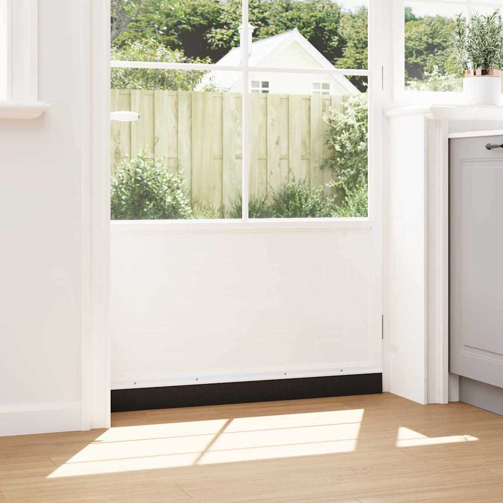 Schroefbare Deurborstelafsluitingen 2 pcs Wit 100 cm is nu te koop bij PeponiXL, paradijselijk wonen!