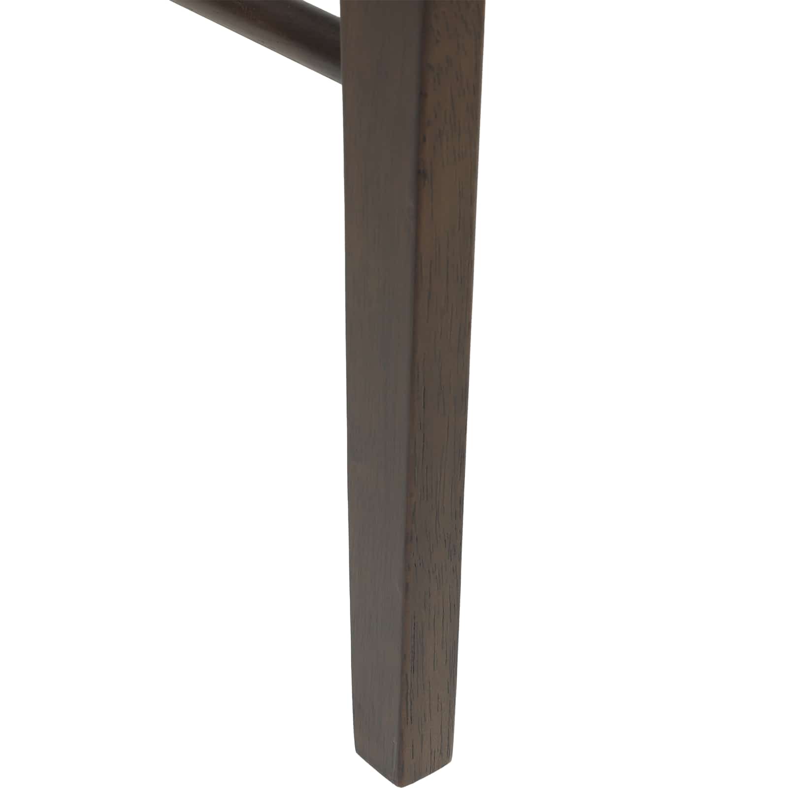 Eetkamerstoel 2 pcs Donkerbruin, Wit Massief Rubberhout is nu te koop bij PeponiXL, paradijselijk wonen!