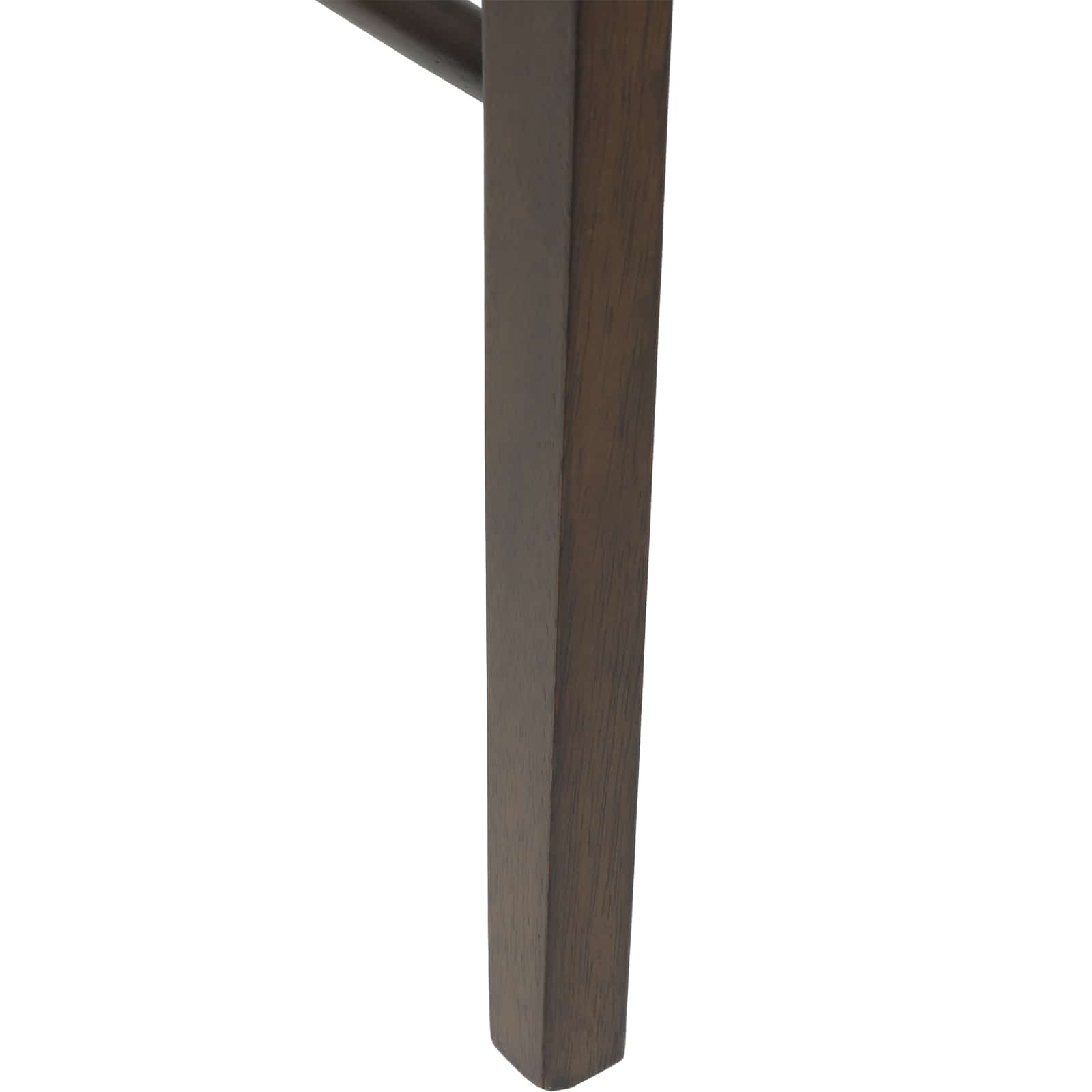 Eetkamerstoel 2 pcs Donkerbruin en Zwart Massief Rubberhout is nu te koop bij PeponiXL, paradijselijk wonen!