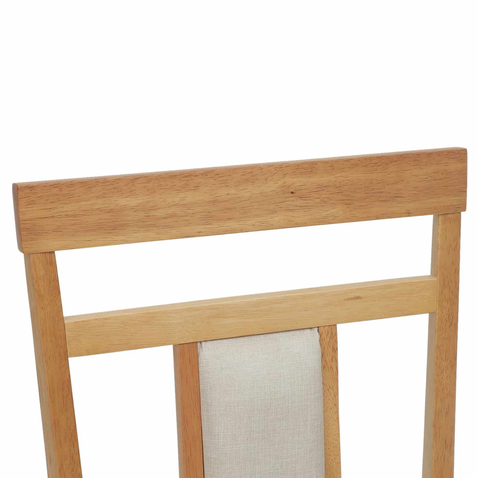 Eetkamerstoel 2 pcs Natuurlijk en Licht Massief Rubberhout is nu te koop bij PeponiXL, paradijselijk wonen!
