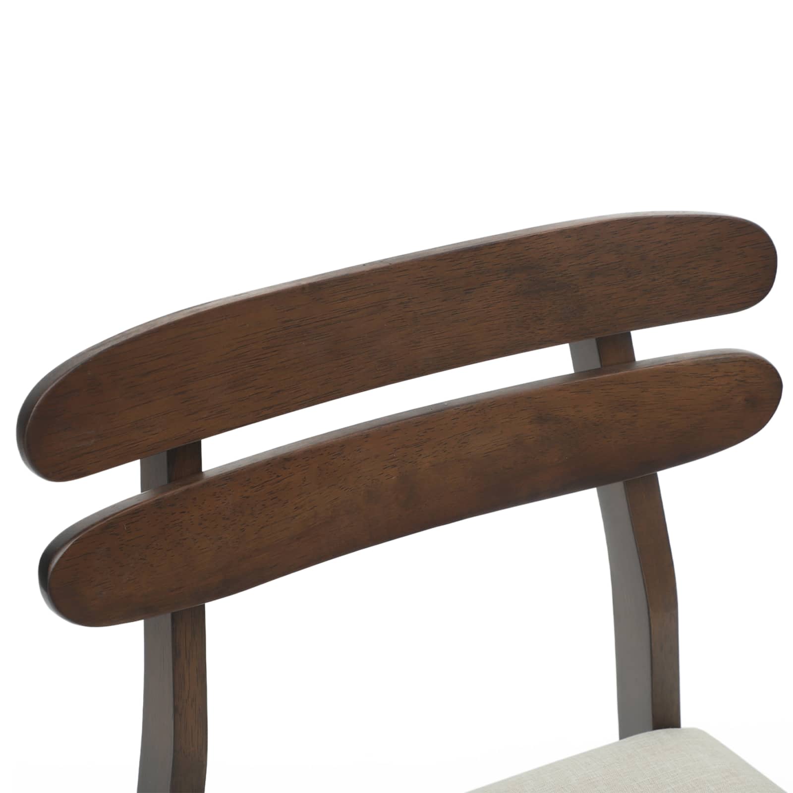 Eetkamerstoel 2 pcs Lichtbruin en Licht Massief Rubberhout is nu te koop bij PeponiXL, paradijselijk wonen!