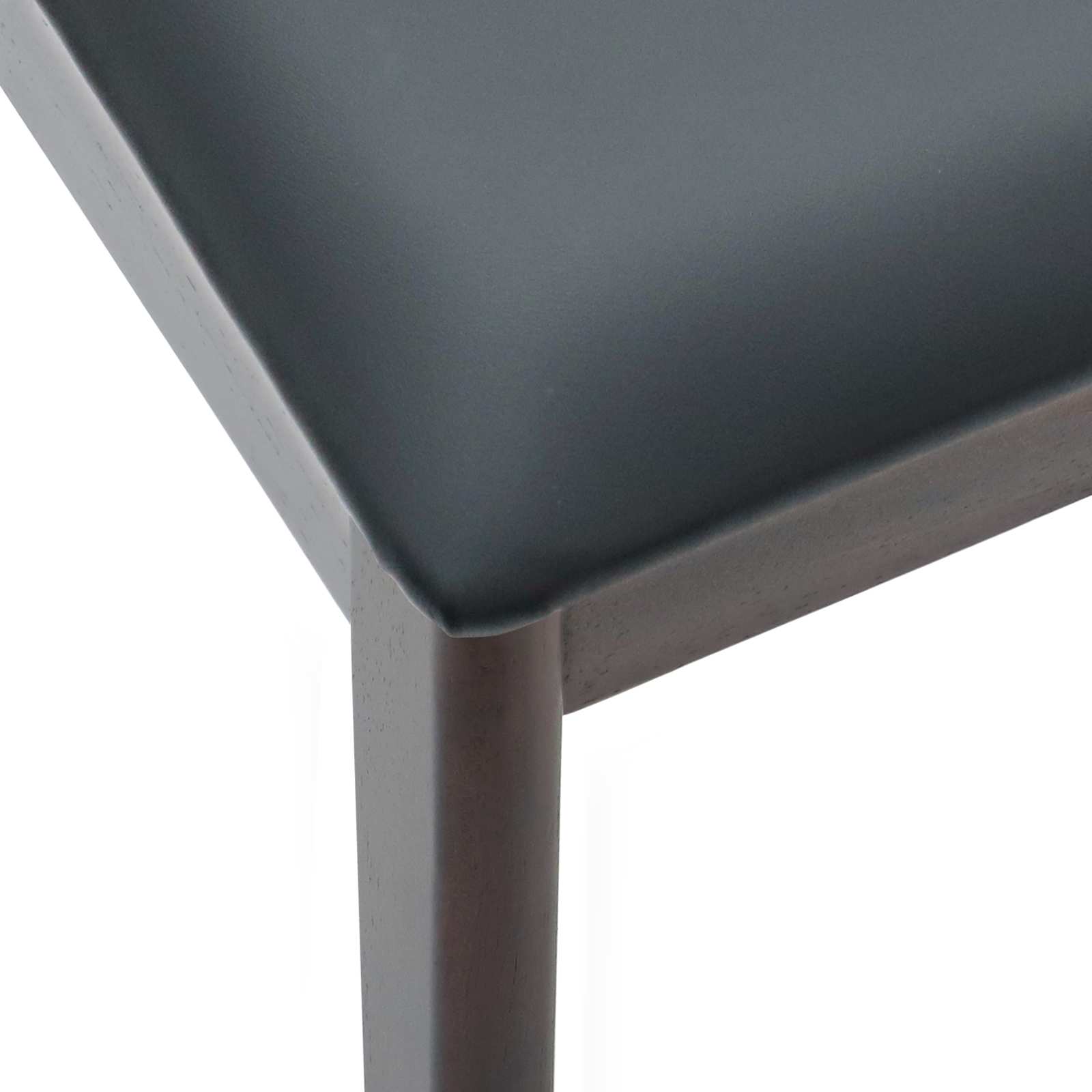 Eetkamerstoel 2 pcs Lichtbruin en Zwart Massief Rubberhout is nu te koop bij PeponiXL, paradijselijk wonen!