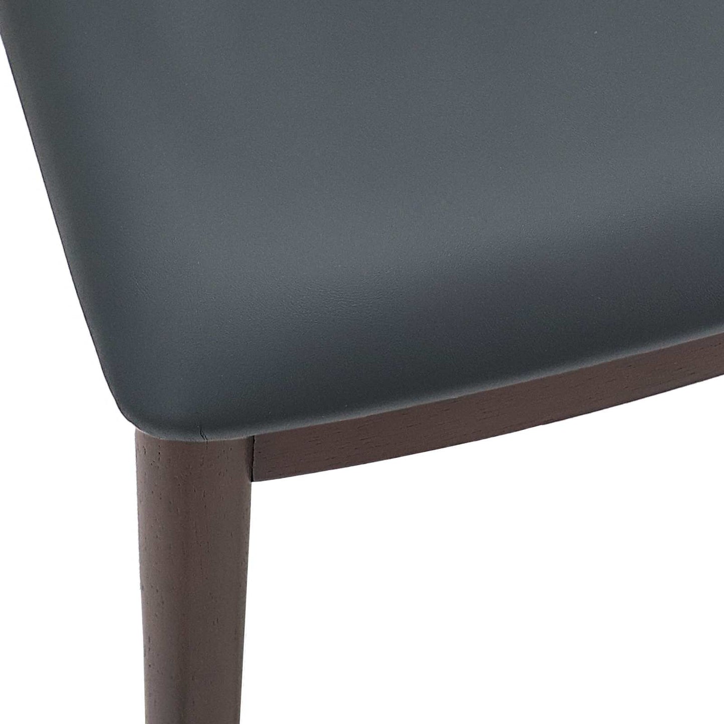 Eetkamerstoel 2 pcs Lichtbruin en Zwart Massief Rubberhout is nu te koop bij PeponiXL, paradijselijk wonen!