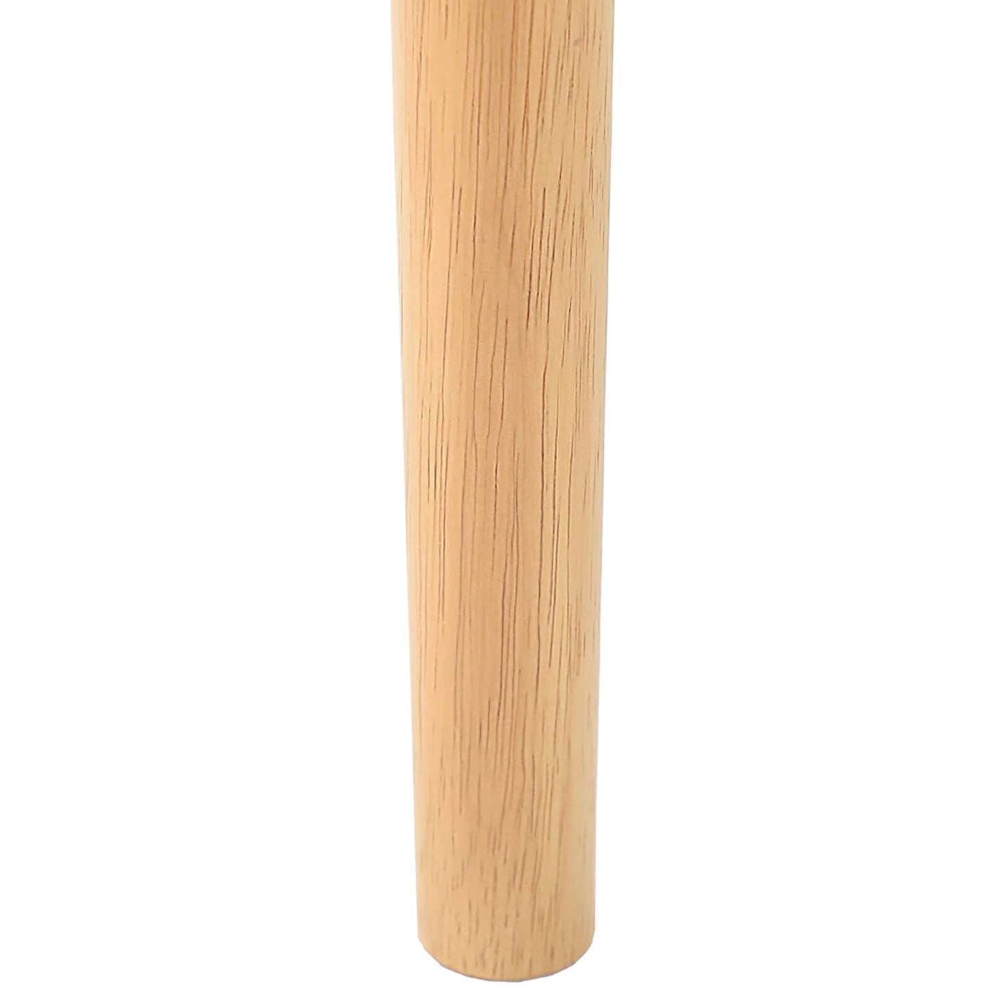 Eetkamerstoel 2 pcs Natuurlijk en Licht Massief Rubberhout is nu te koop bij PeponiXL, paradijselijk wonen!