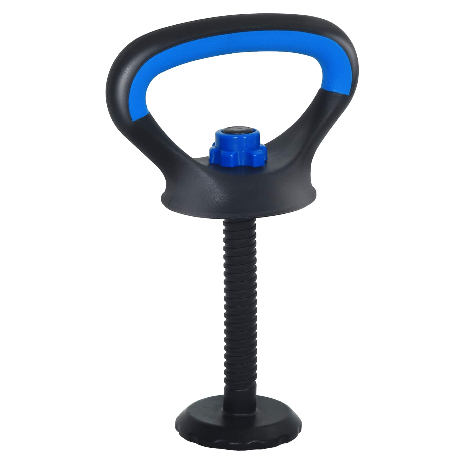 4-in-1 Dumbbell Barbell Kettlebell Set 20 kg Zwart en Blauw is nu te koop bij PeponiXL, paradijselijk wonen!