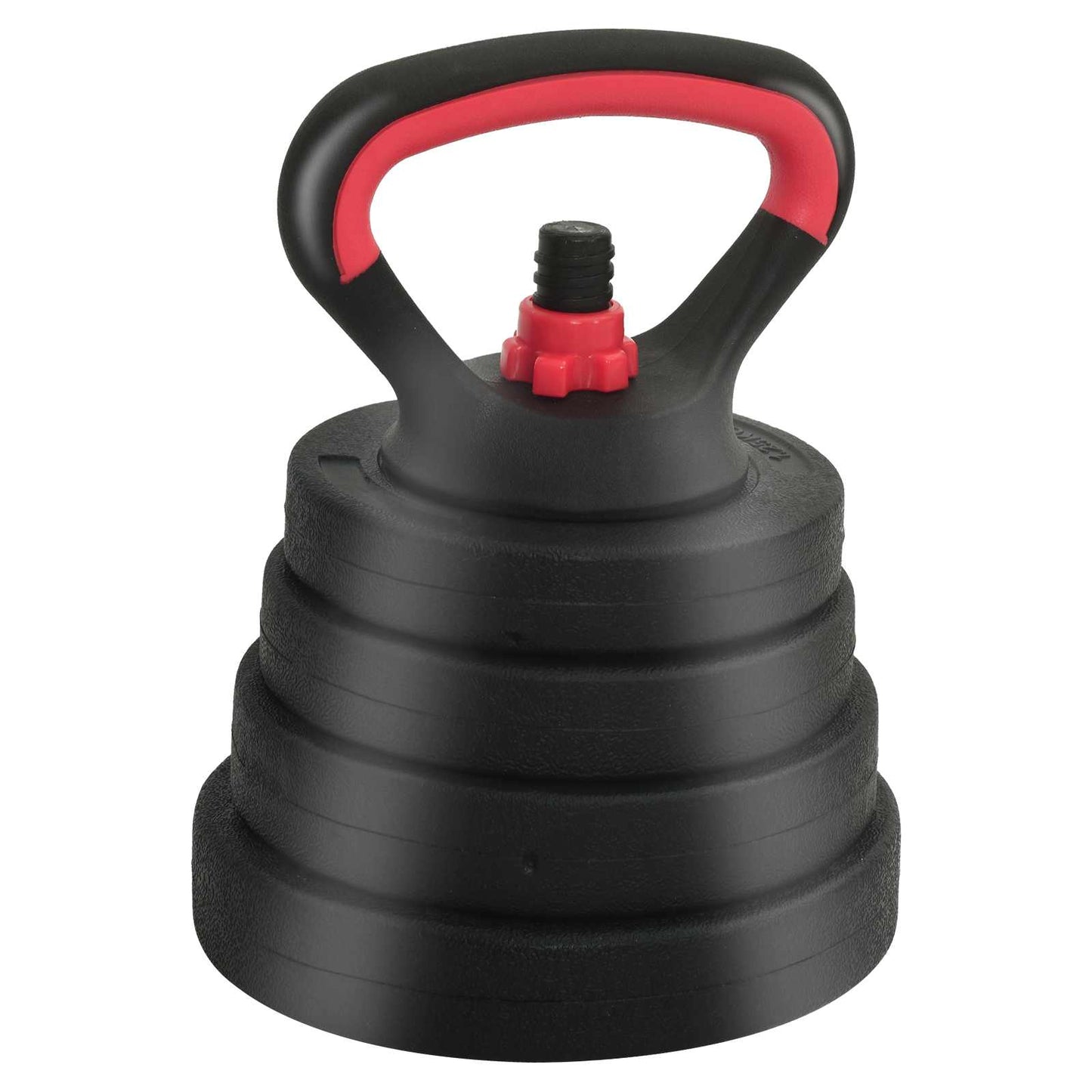 4-in-1 Dumbbell Barbell Kettlebell Set 30 kg Zwart en Rood is nu te koop bij PeponiXL, paradijselijk wonen!