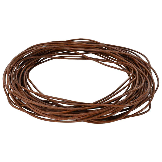 Leren Koord Licht Bruin Ø1,5 mm x 50 m Leer is nu te koop bij PeponiXL, paradijselijk wonen!