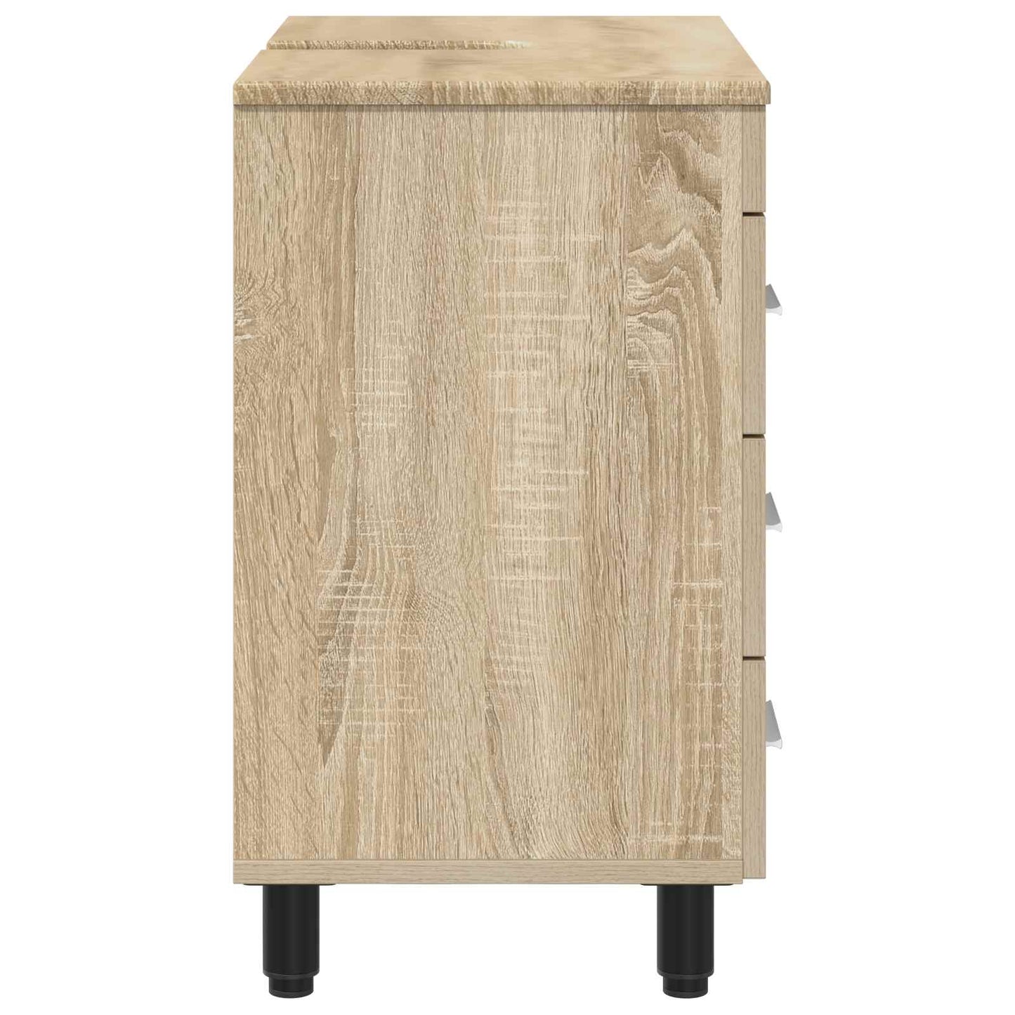 Badkamer Waskom Sonoma Eiken 60 x 35 x 60 cm Bewerkt hout is nu te koop bij PeponiXL, paradijselijk wonen!