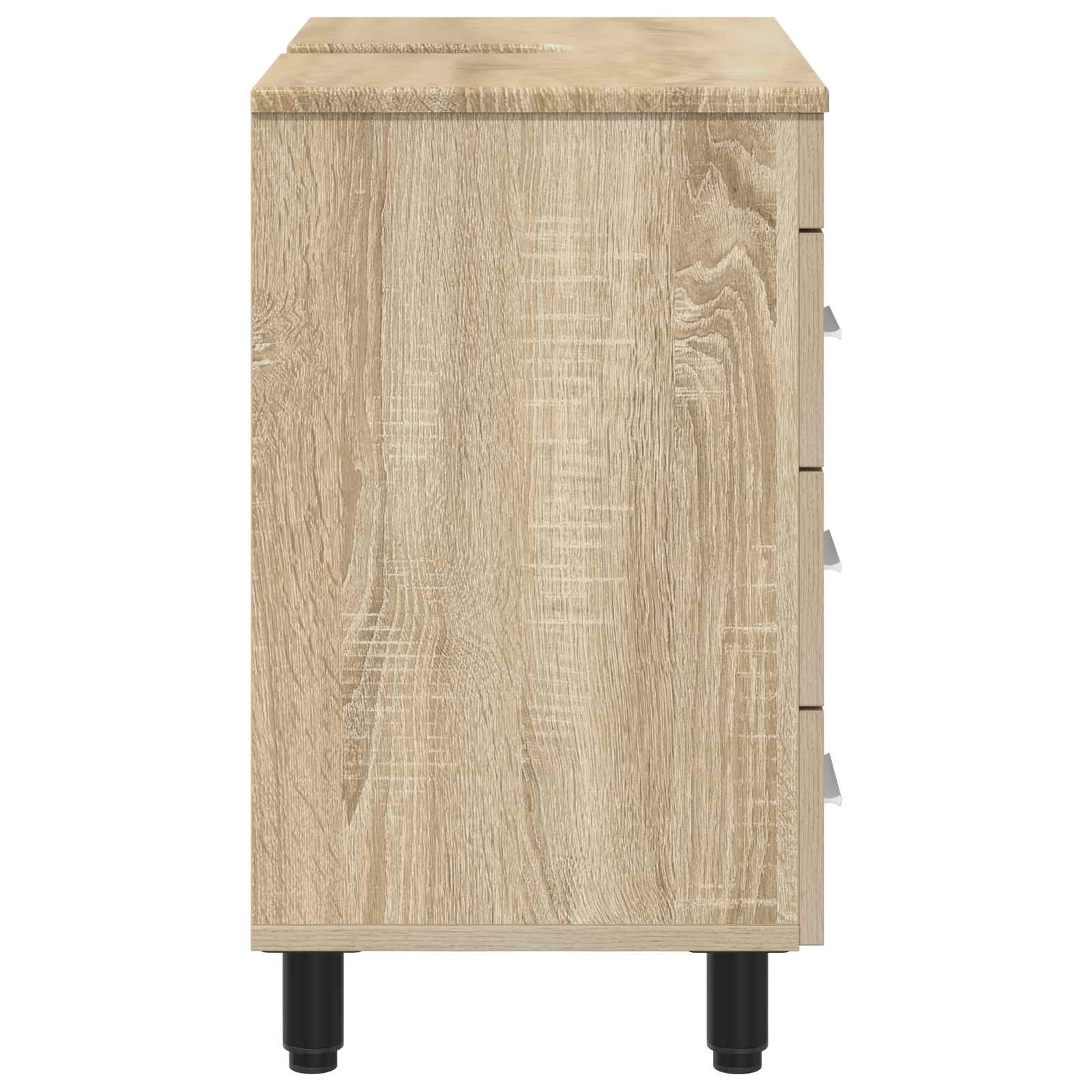 Badkamer Waskom Sonoma Eiken 60 x 35 x 60 cm Bewerkt hout is nu te koop bij PeponiXL, paradijselijk wonen!