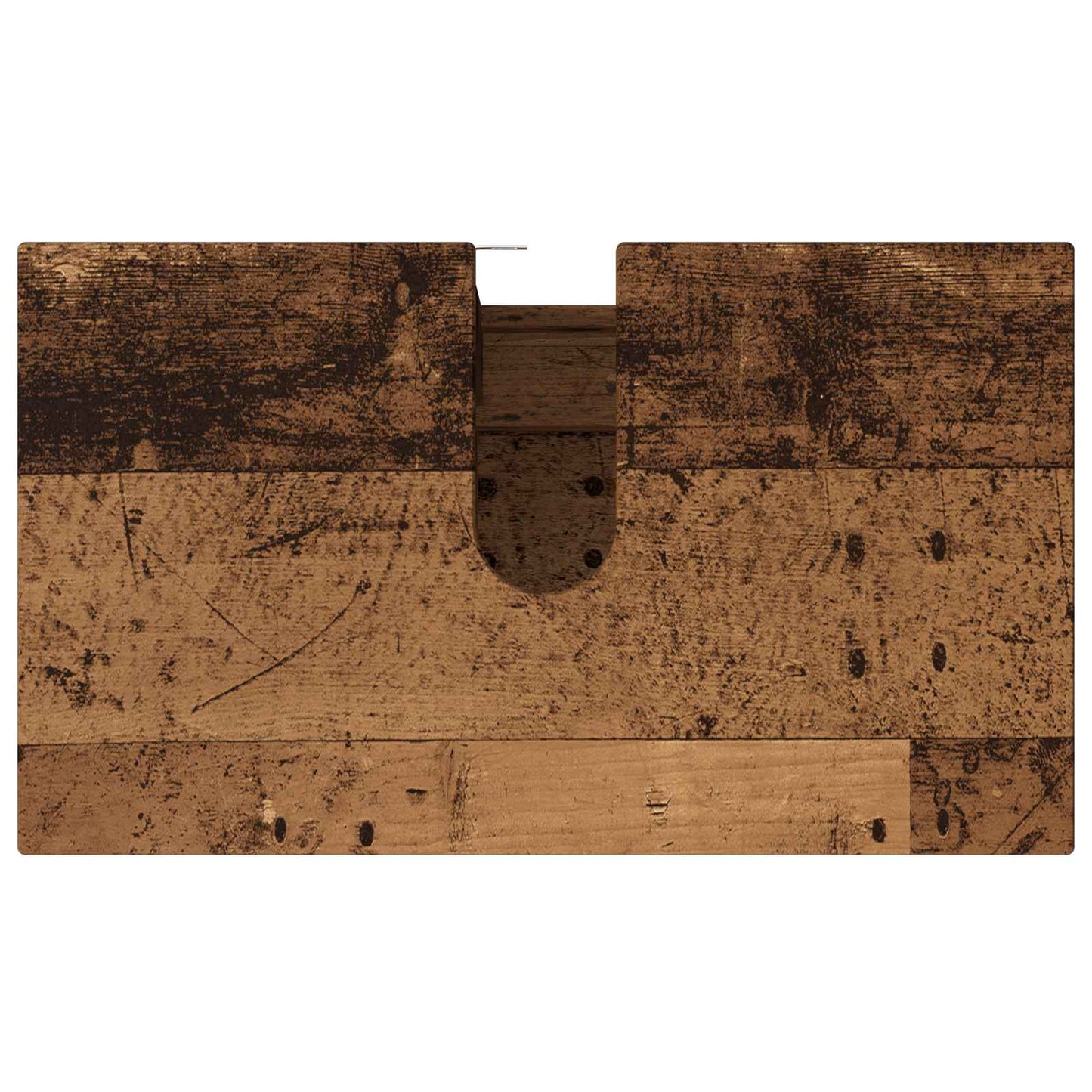Badkamer Waskom Oud hout 60 x 35 x 60 cm Bewerkt hout is nu te koop bij PeponiXL, paradijselijk wonen!