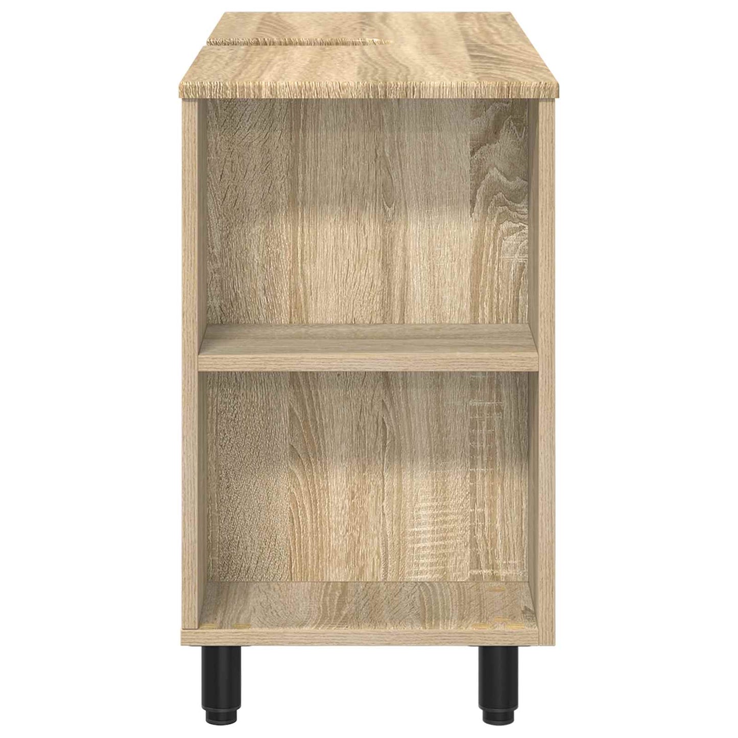 Opbergkast onder de wastafel Sonoma eiken 80 x 35 x 60 cm is nu te koop bij PeponiXL, paradijselijk wonen!