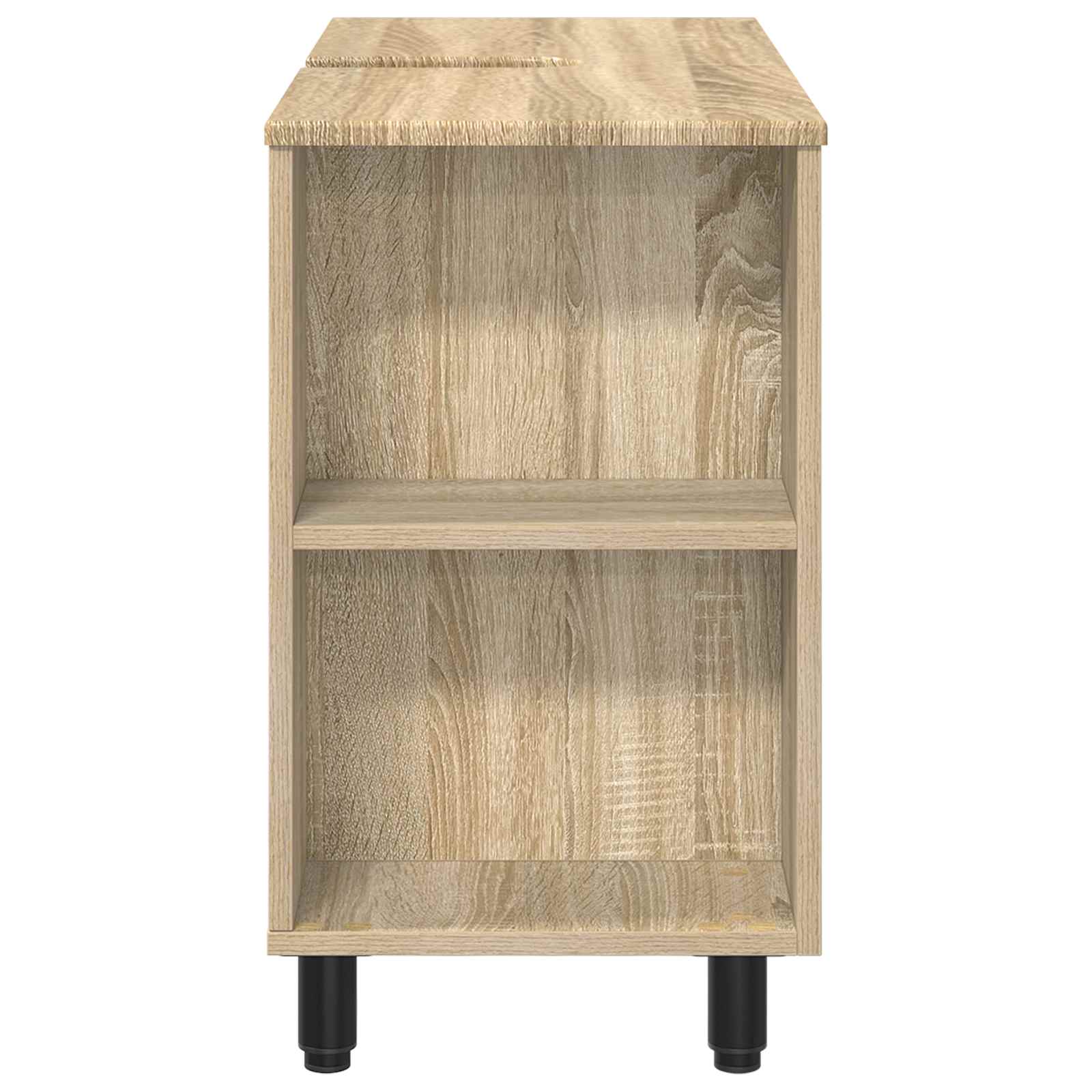 Opbergkast onder de wastafel Sonoma eiken 80 x 35 x 60 cm is nu te koop bij PeponiXL, paradijselijk wonen!